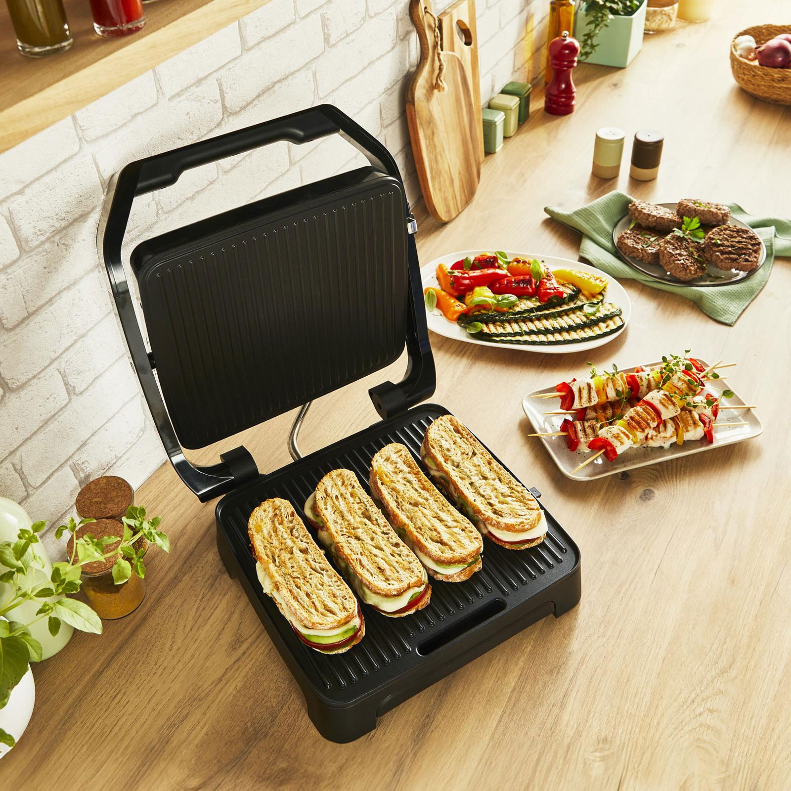 TEFAL GC272D Inicio Adjust Kontaktgrill