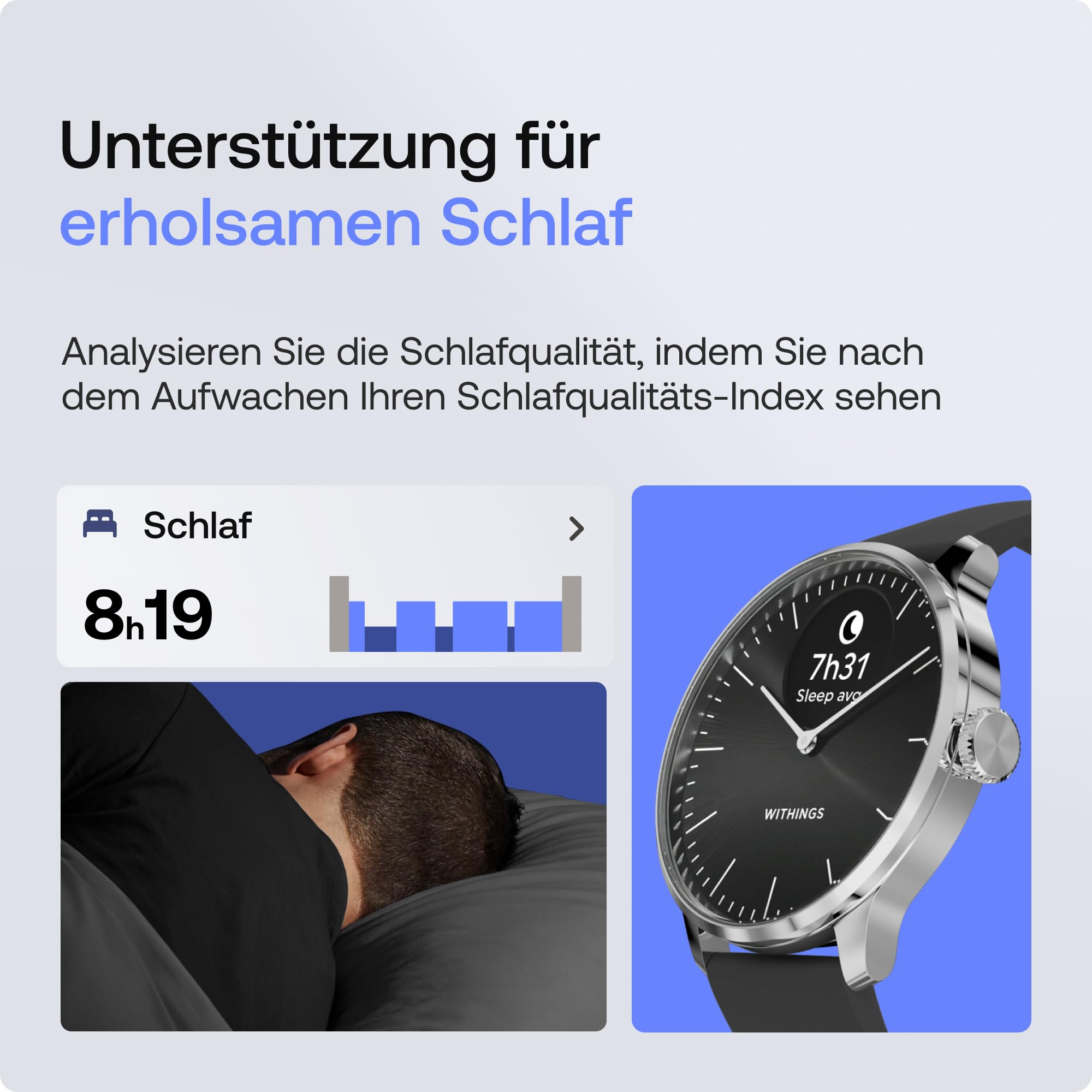 Withings ScanWatch Light – Hybrid Smartwatch