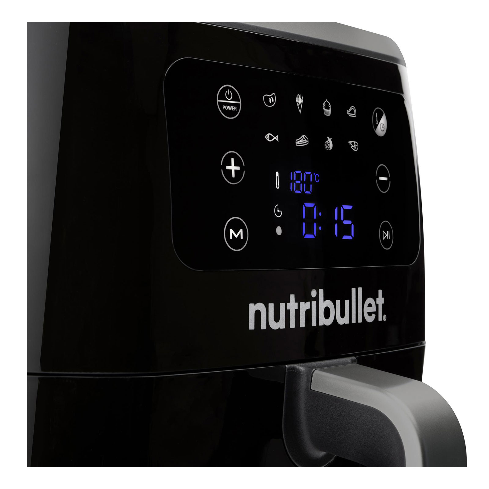 Nutribullet NBA071B XXL Digital Airfryer Heißluftfritteuse