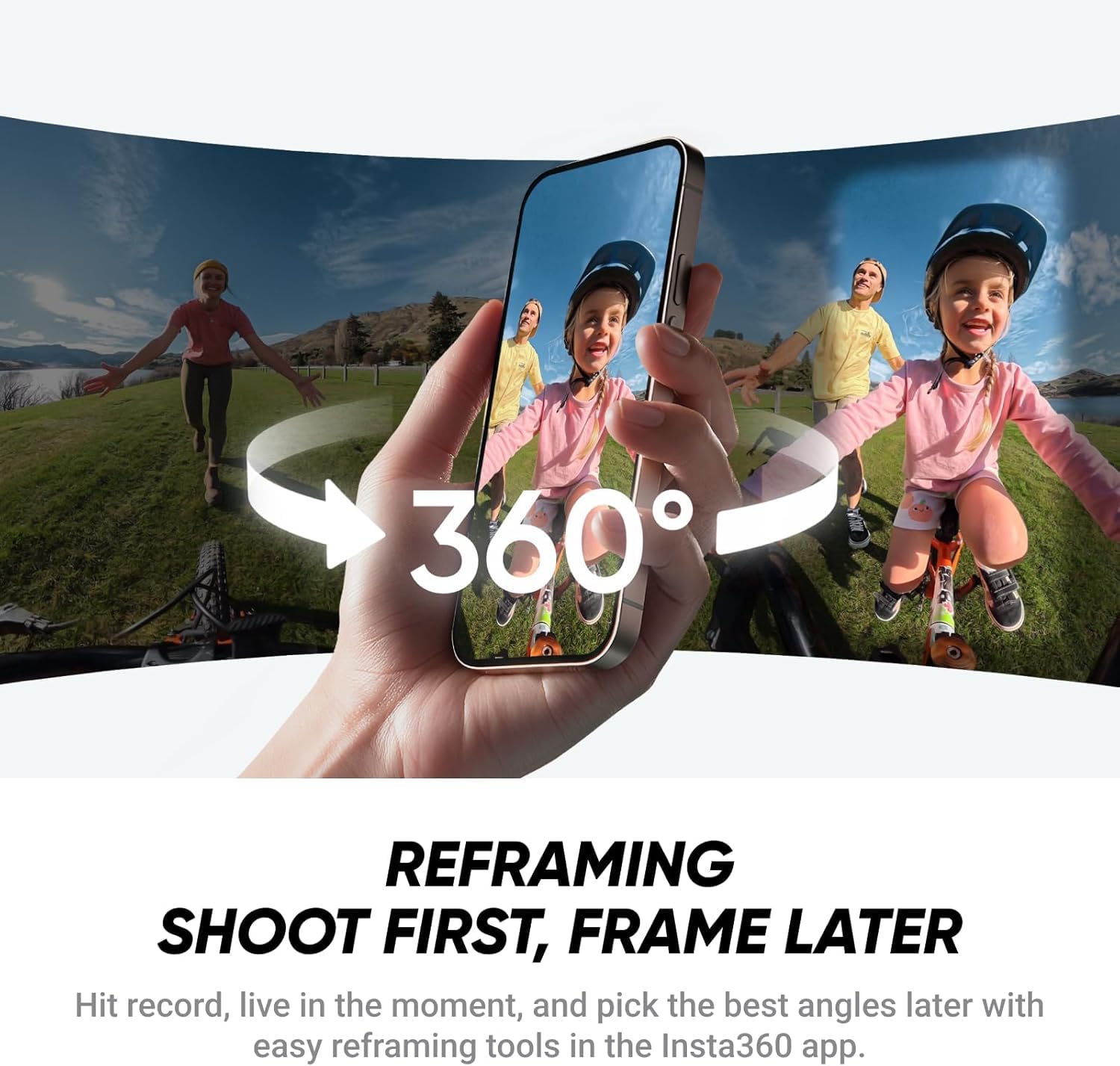 Insta360 X4 Air Starter Bundle graphitschwarz Action Kamera