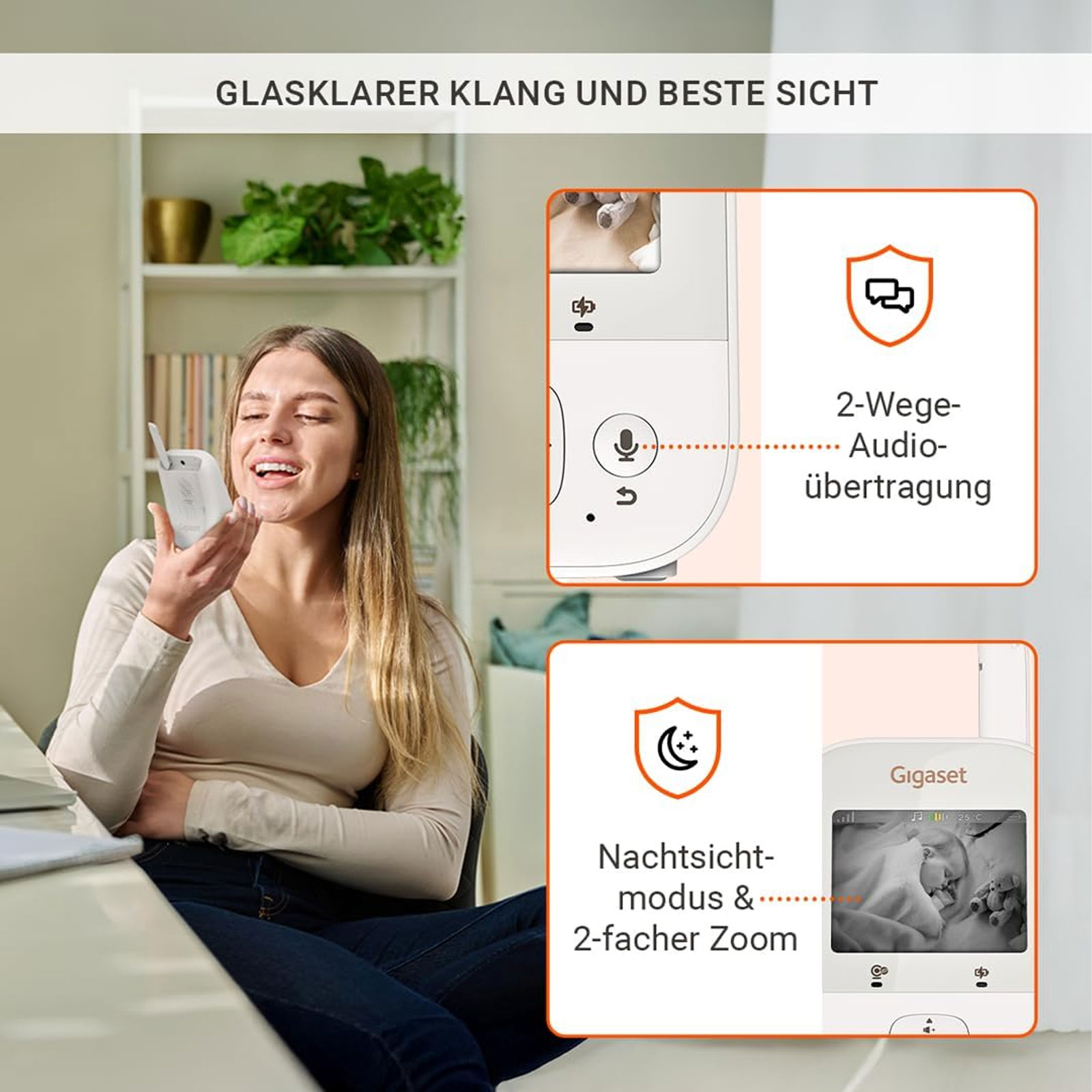 Gigaset BABY 300 Video Babyphone