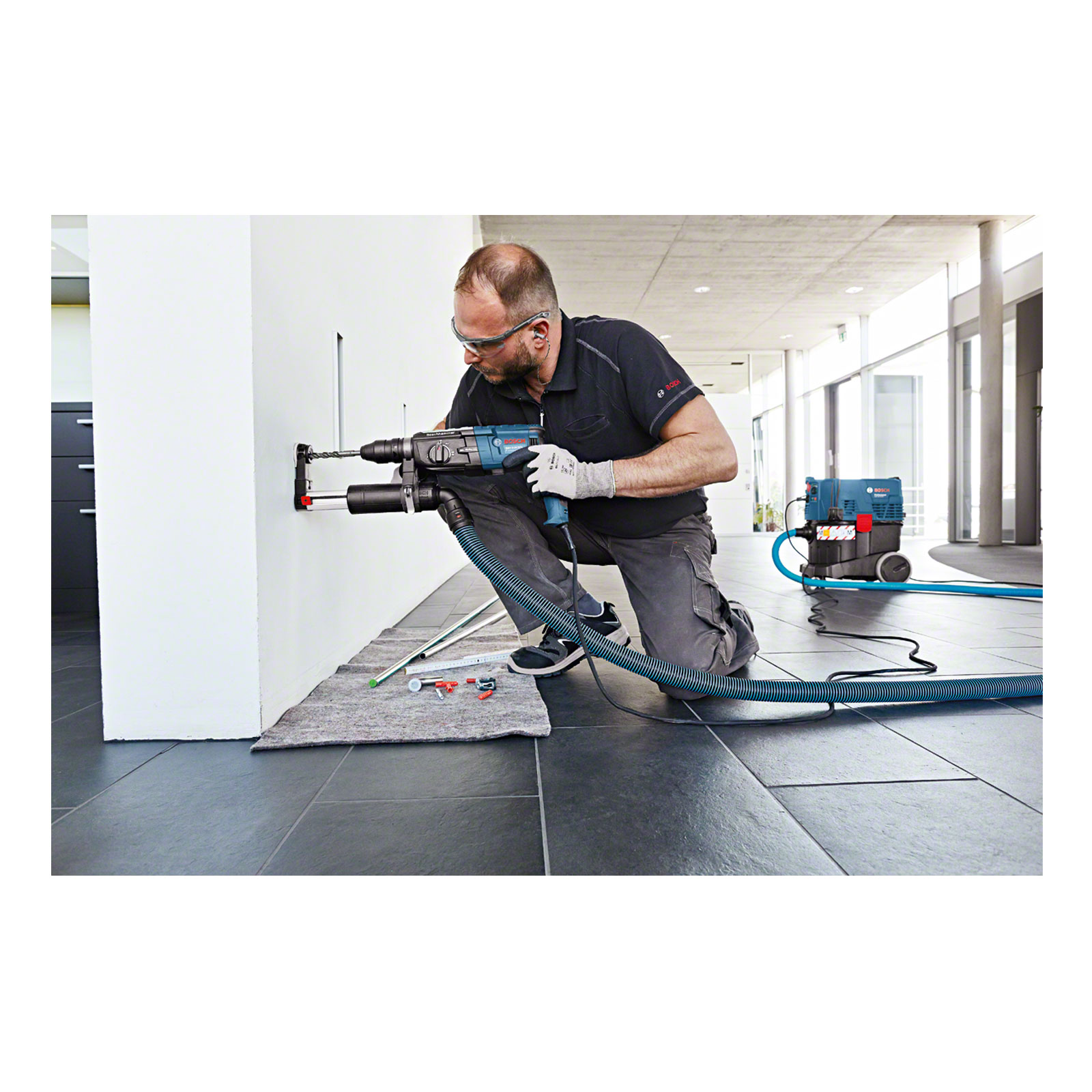 Bosch Professional 1600A0015Z Staubabsaugung GDE 16 Plus