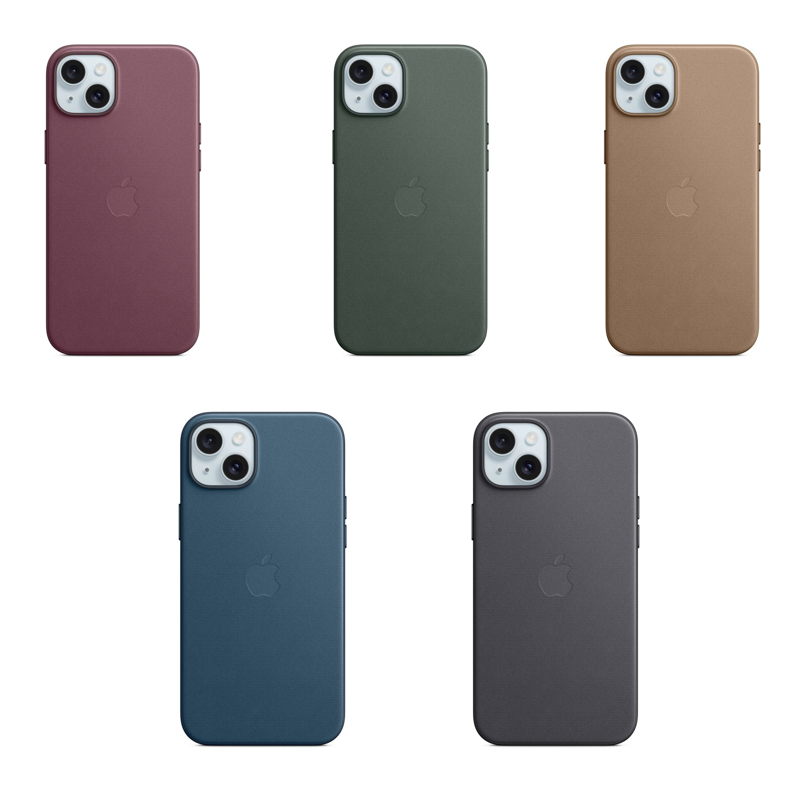 Apple iPhone 15 Feingewebe Case mit MagSafe