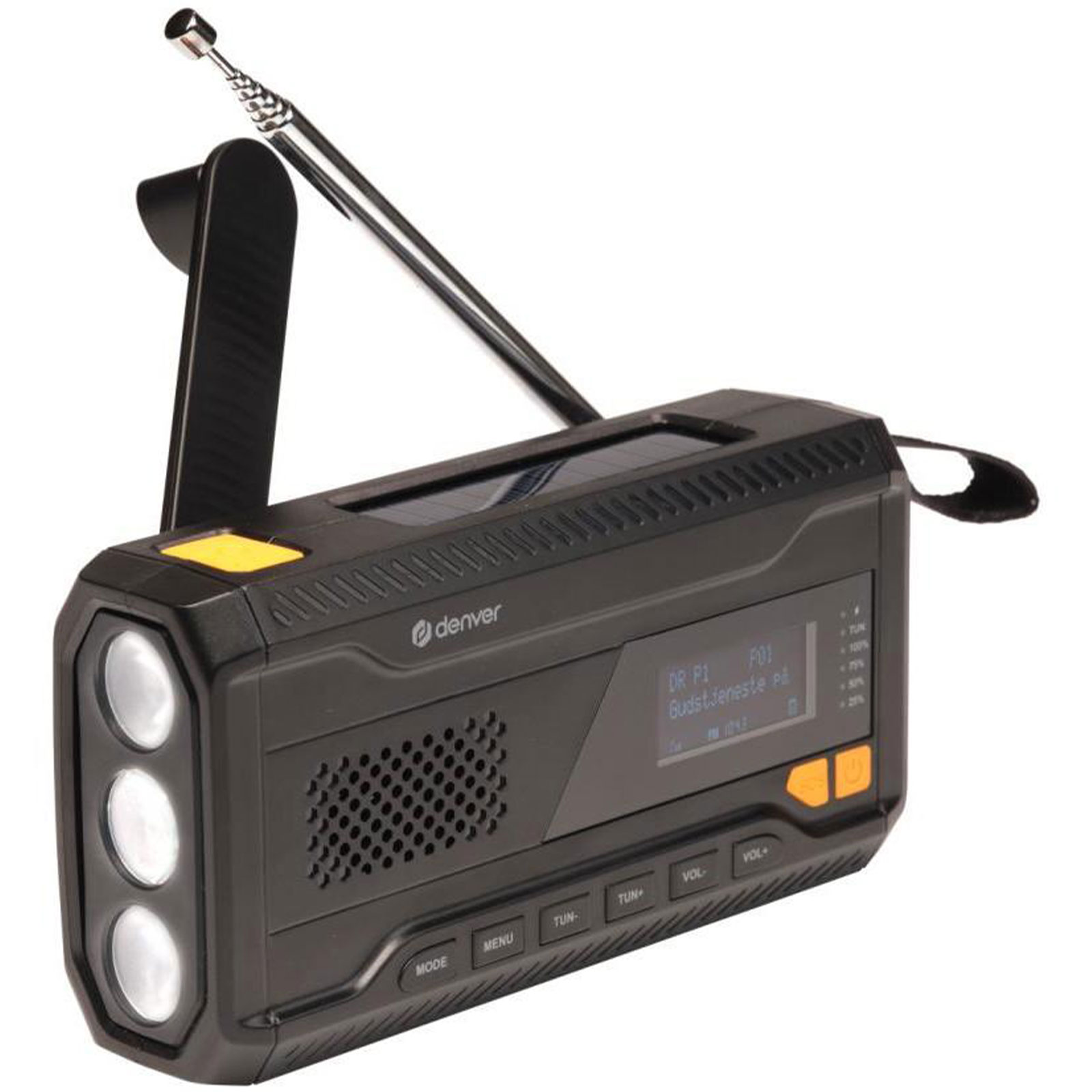 DENVER SCD-2033 Notfallradio DAB+-Taschenradio