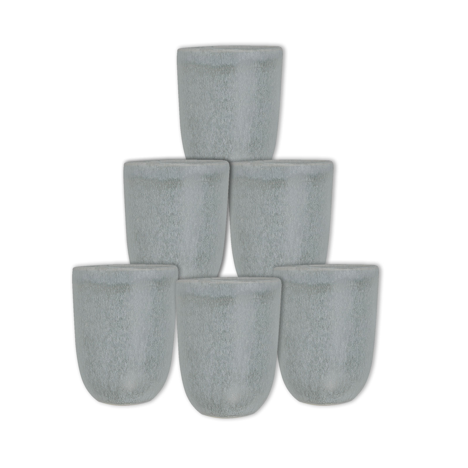 CreaTable 22732 Serie PIETRA Geschirrset Becherset 6 teilig