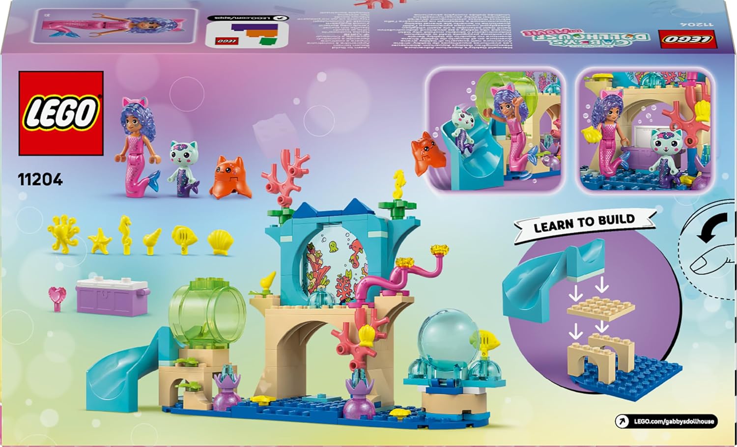 LEGO Gabbys Puppenhaus Meerjungfrau Gabbys Aquarium Abenteuer (11204)