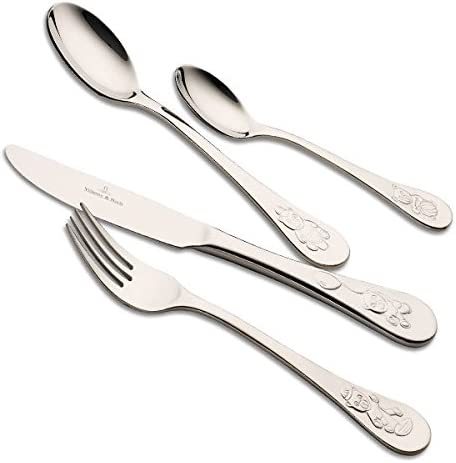 Villeroy & Boch Piemont Kinderbesteck 4tlg. Spülmaschinenfest 18/10 Edelstahl Villeroy & Boch Piemont Kinderbesteck 4tlg. Spülmaschinenfest 18/10 Edelstahl