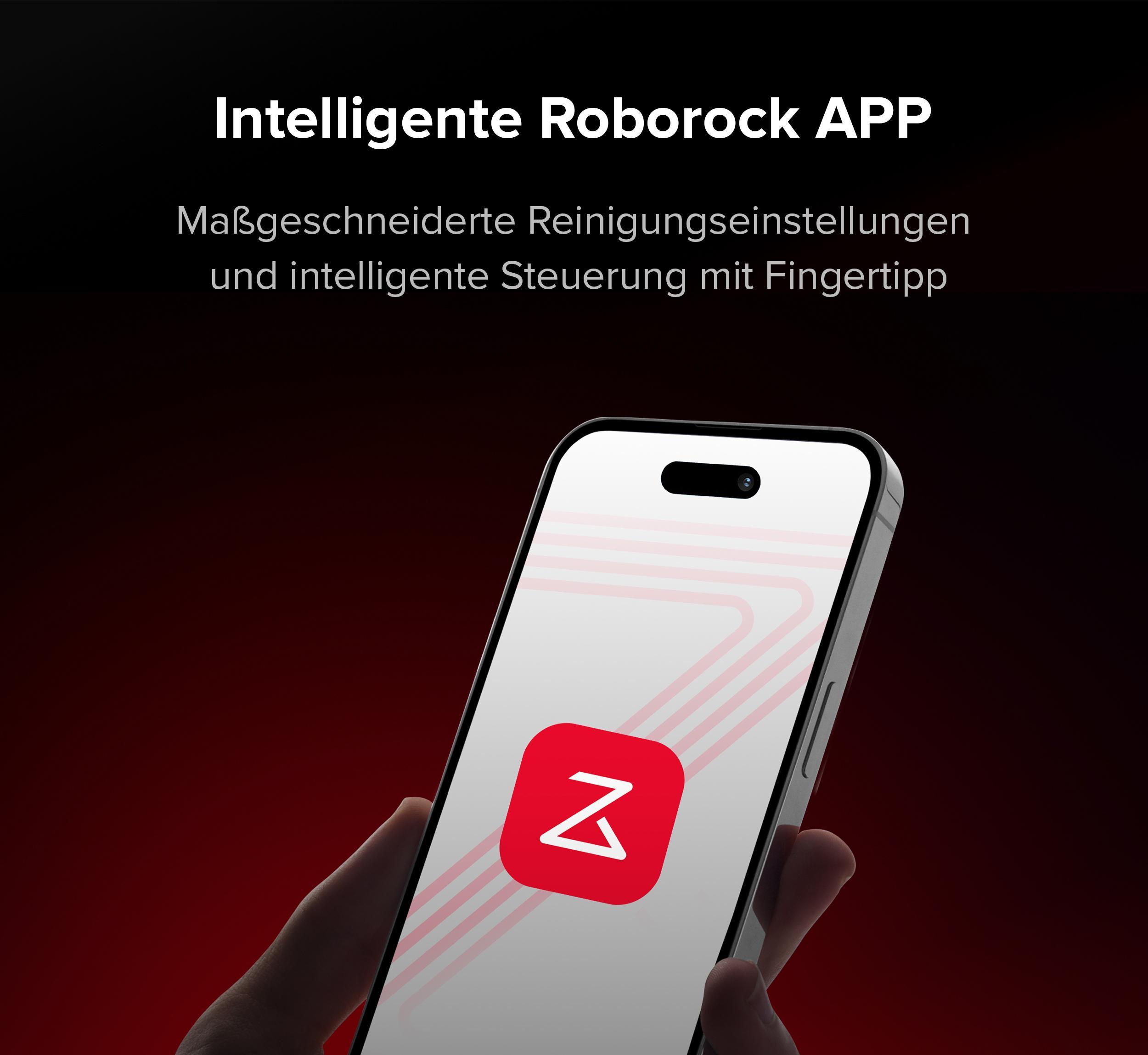 Roborock Saros 20X Black Saugroboter mit Wischfunktion