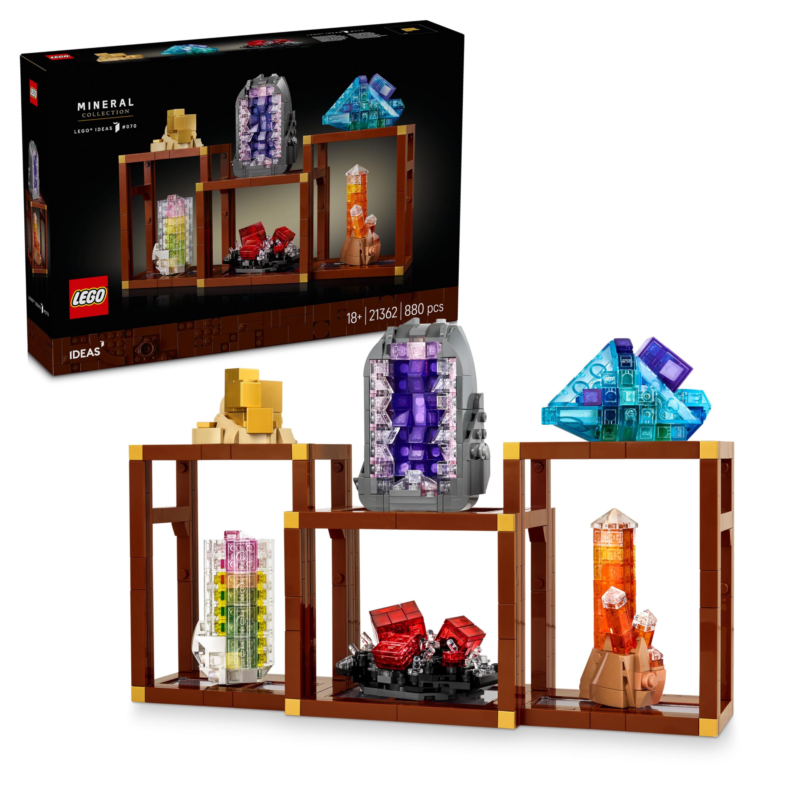 LEGO Ideas Mineraliensammlung 21362