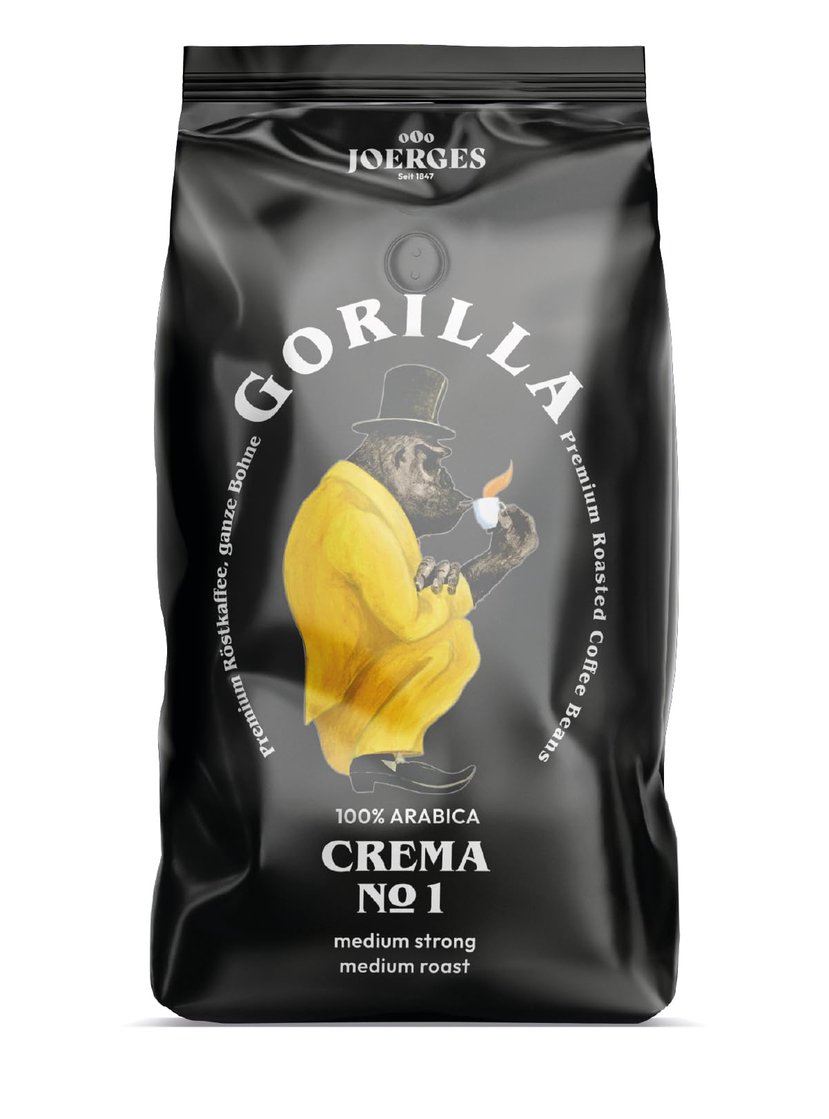 Joerges Gorilla Espresso Crema No 1 1000g Kaffee