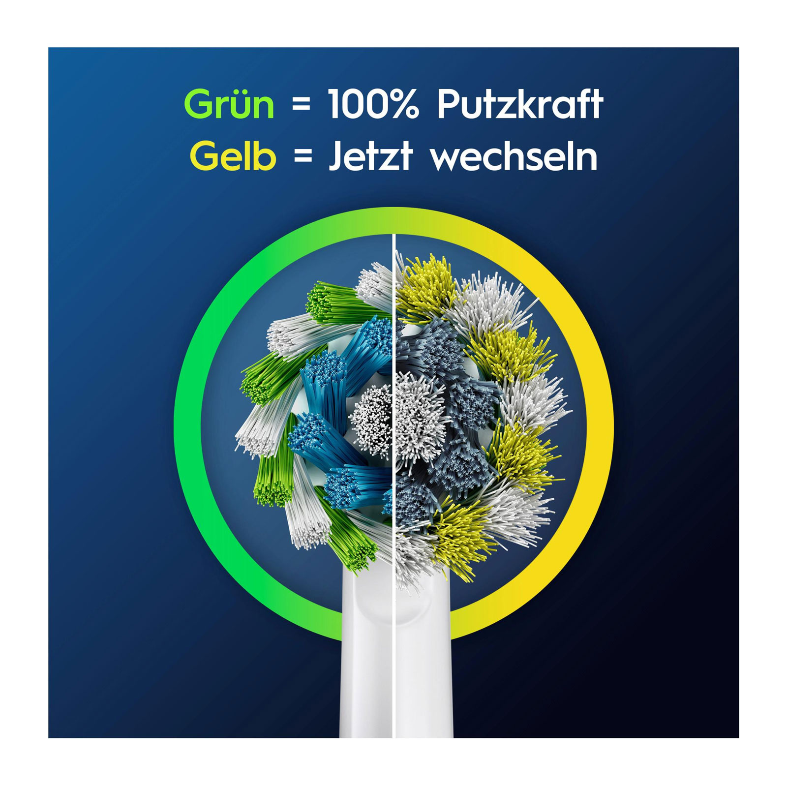 Oral-B Aufsteckbürsten Pro CrossAction, 4 Stück