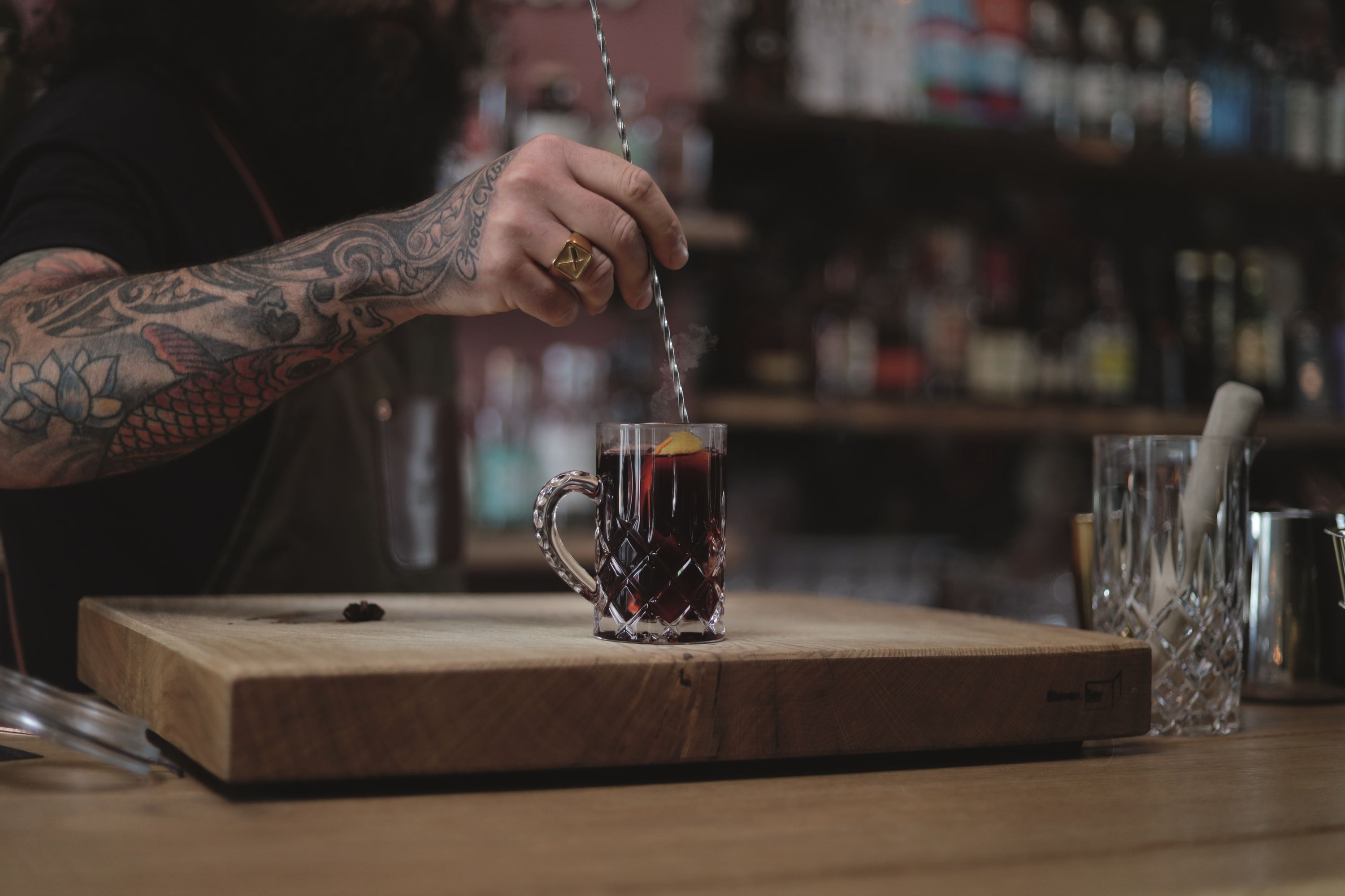 Nachtmann Noblesse Glögg / Glühwein Glas für Heißgetränke, 4er-Set