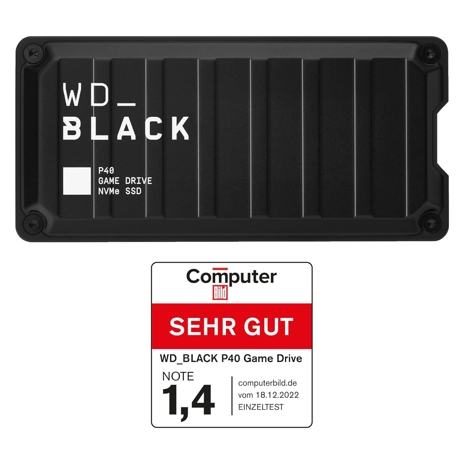 Western Digital 210049 SSD-Festplatte "WD_BLAC 1TB extern