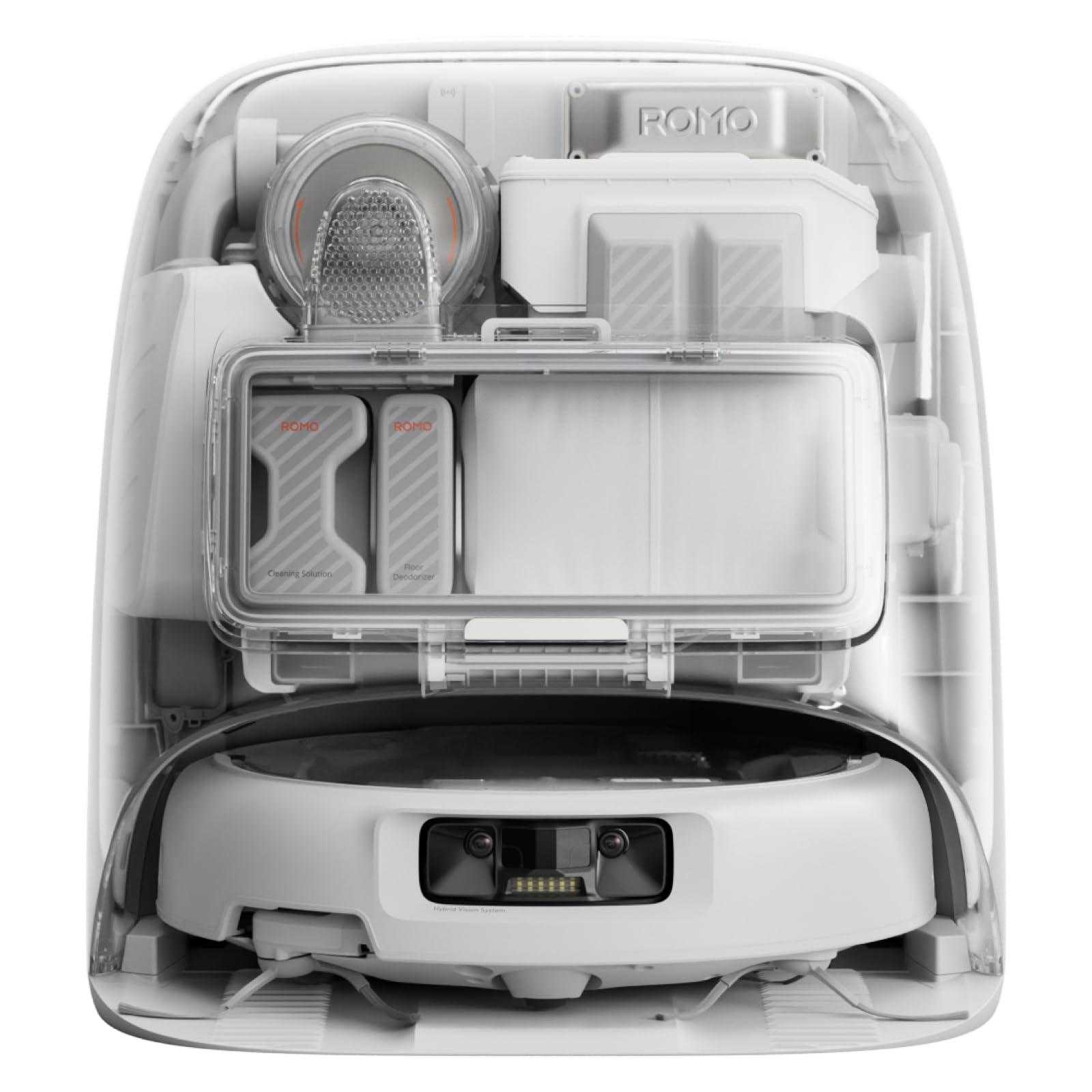 DJI ROMO P Saugroboter mit Wischpads