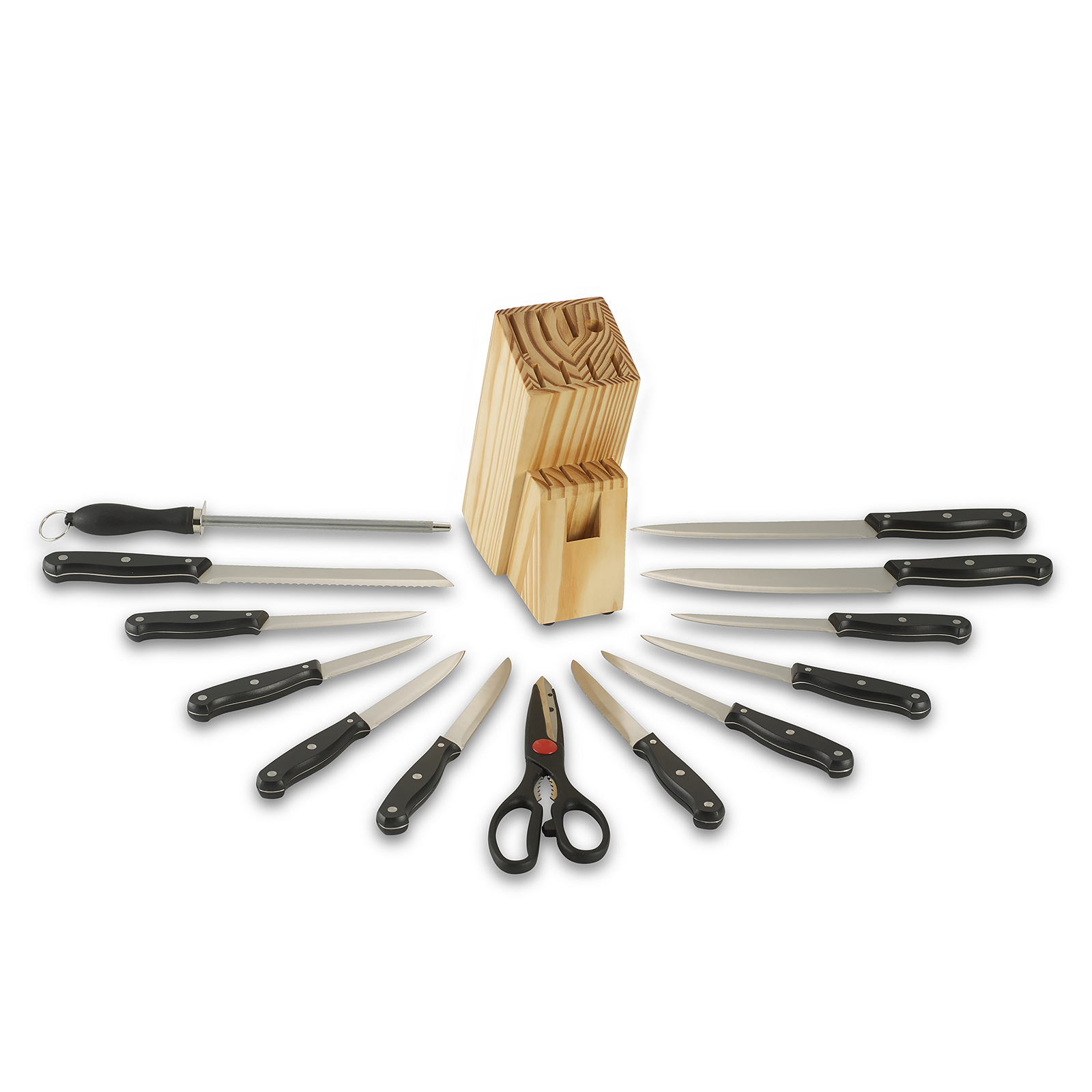 Echtwerk Messerblock Set 14tlg