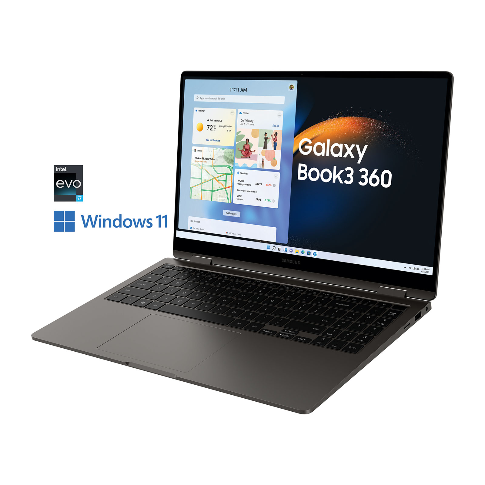 Samsung Galaxy Book3 360 15,6 Zoll / Intel Core i7-1360P / 16GB / 512GB SSD / Windows 11 (NP750QFG-KA2DE)
