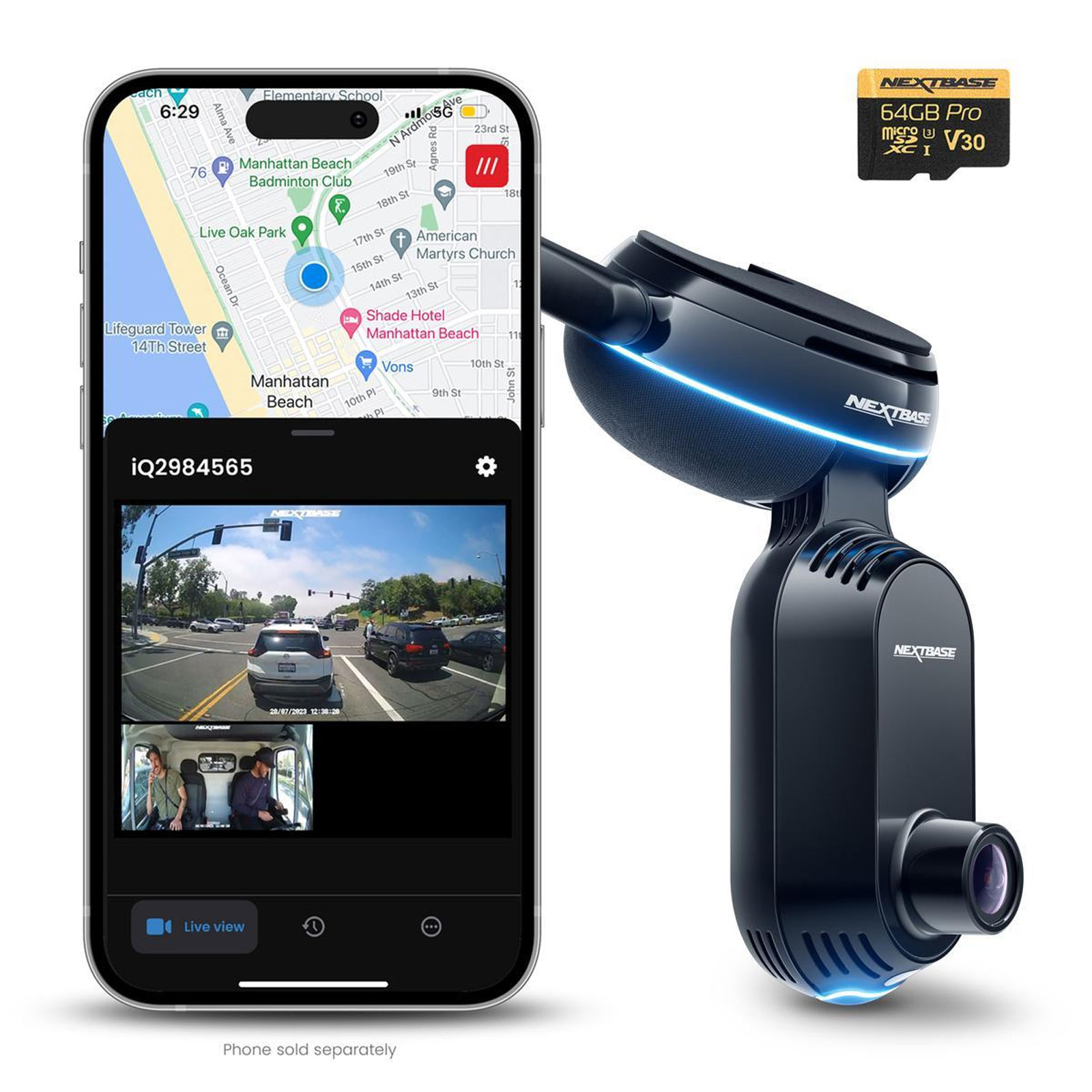 Nextbase iQ 4K Dashcam,