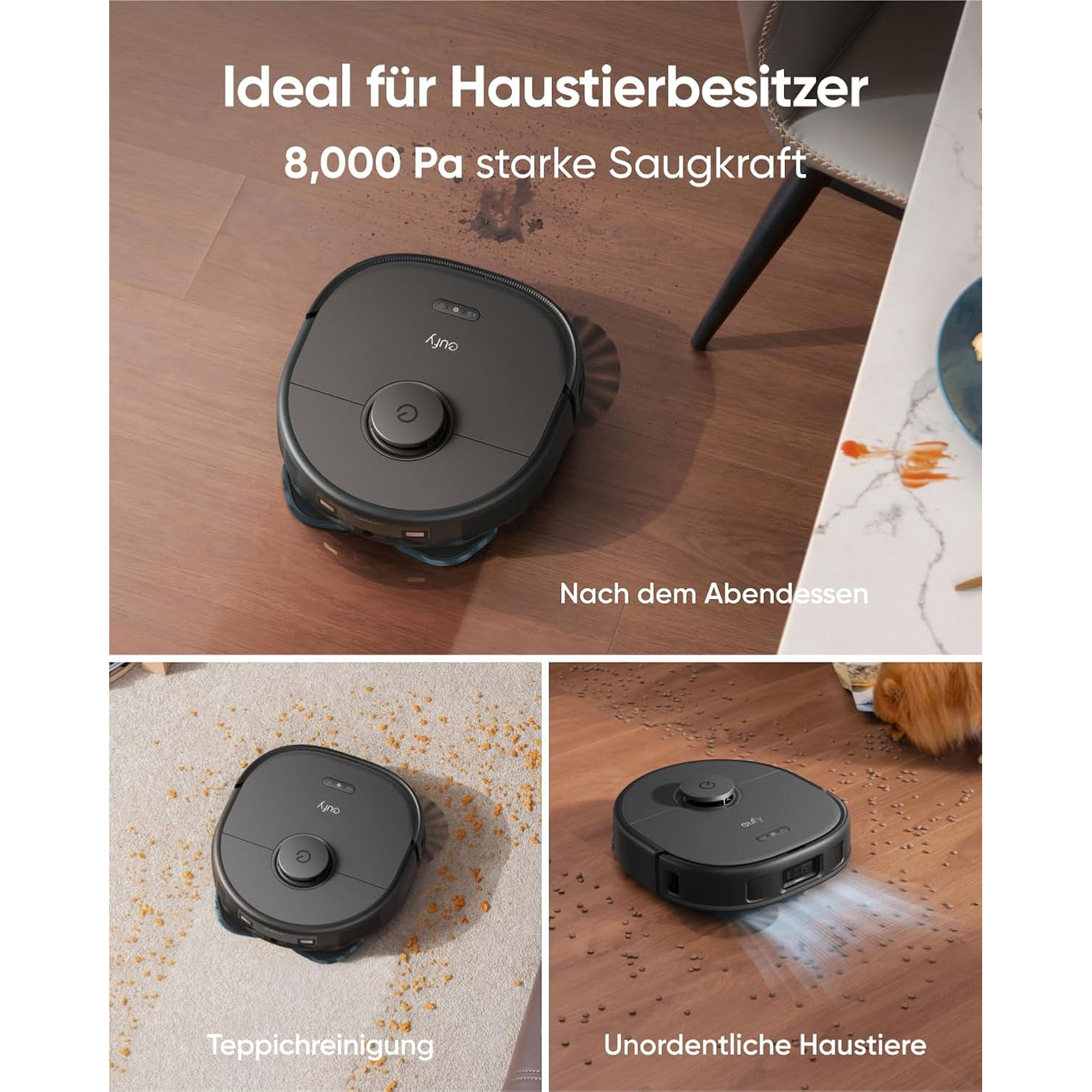 Eufy X10 Pro Omni Saugroboter mit Wischfunktion