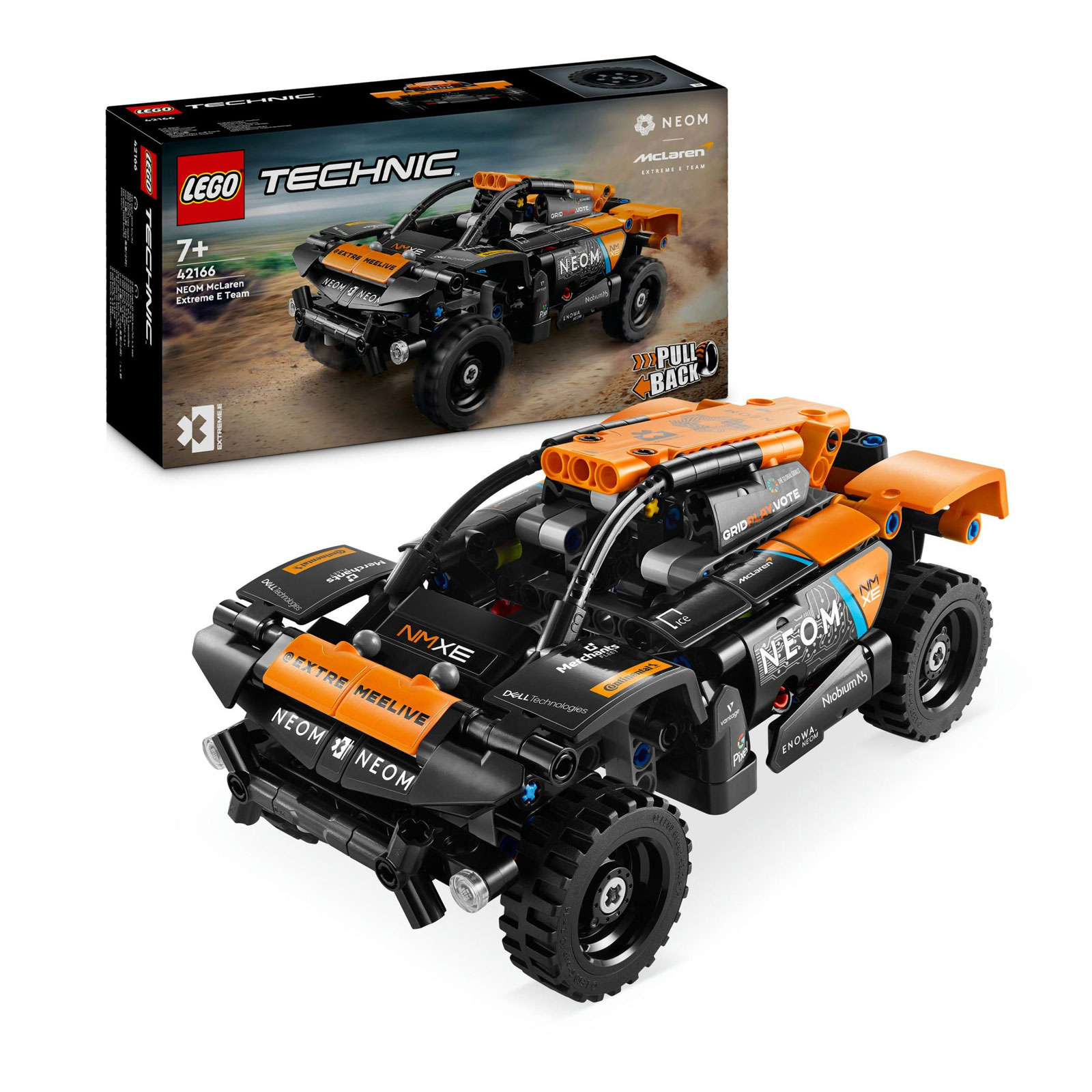 Lego NEOM McLaren Extreme E Race Car