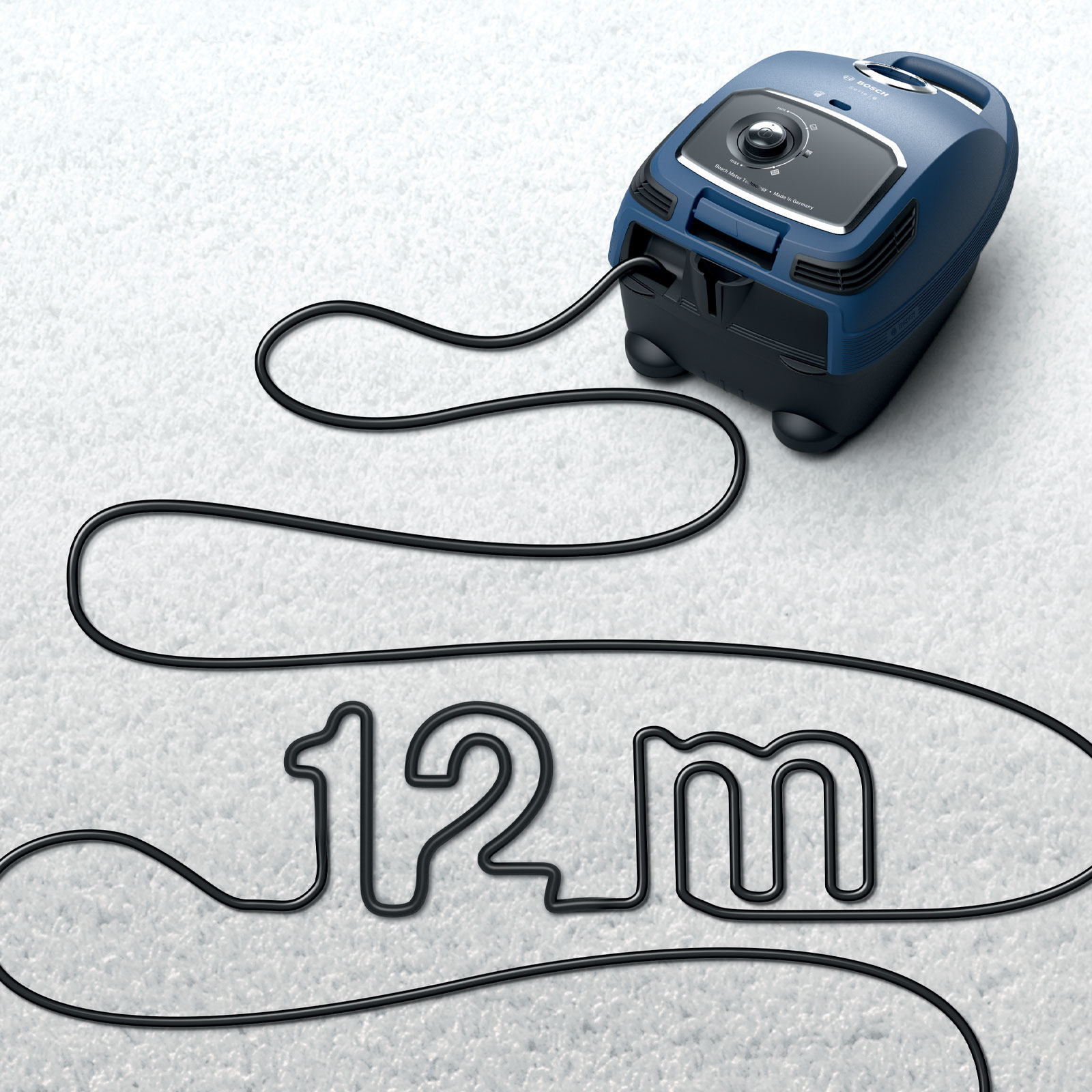 Bosch BGL6XSIL3 Staubsauger mit Beutel