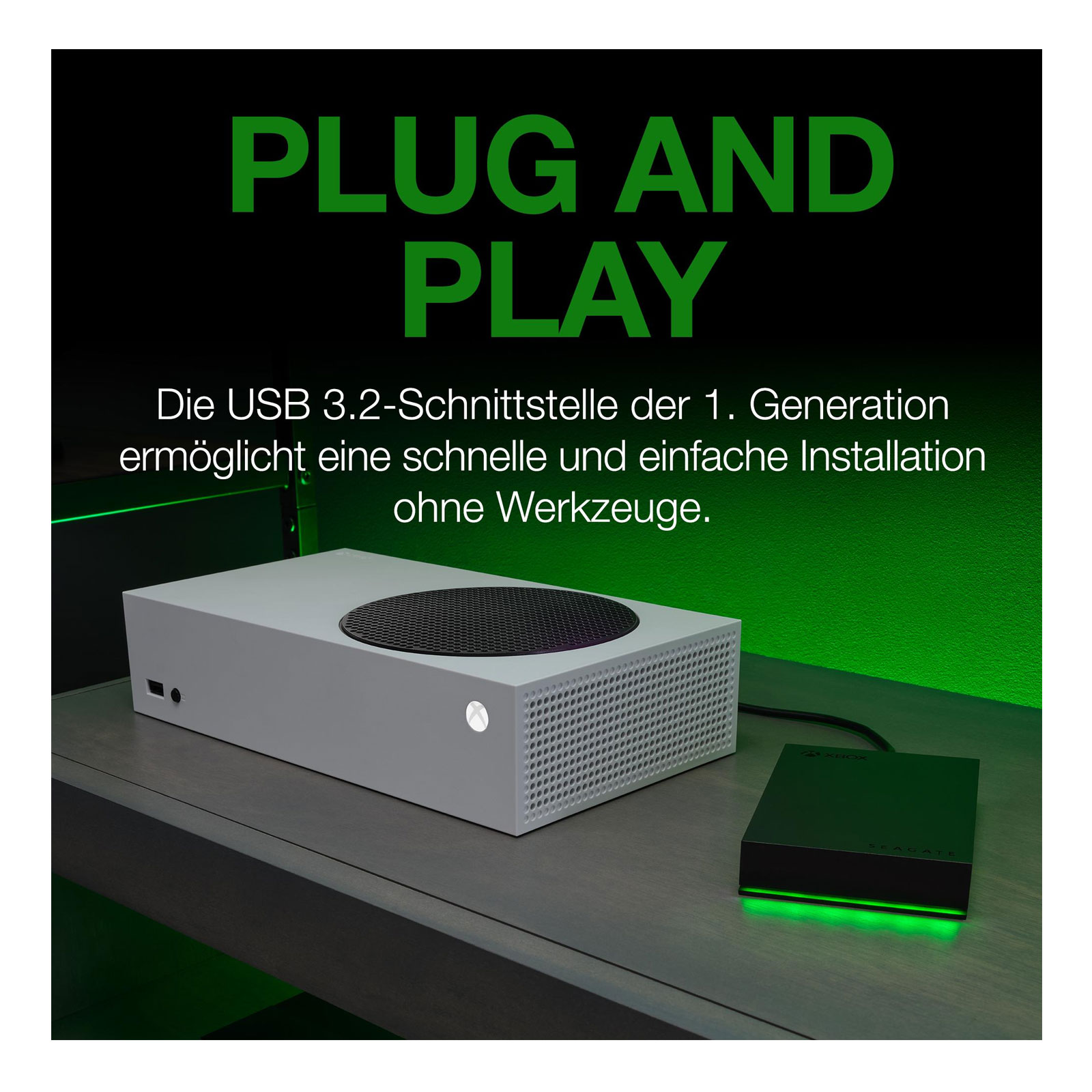 Seagate Game Drive für Xbox HDD 4TB Externe HDD Festplatte