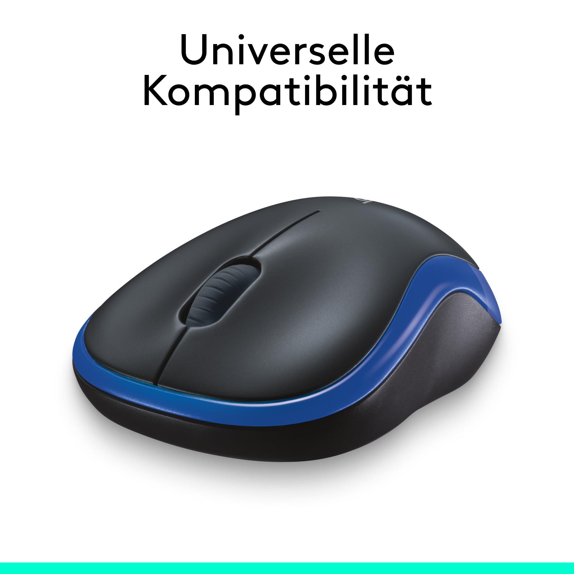 Logitech M185 Kabellose Maus 2,4 GHz PC und Mac Optical Tracking