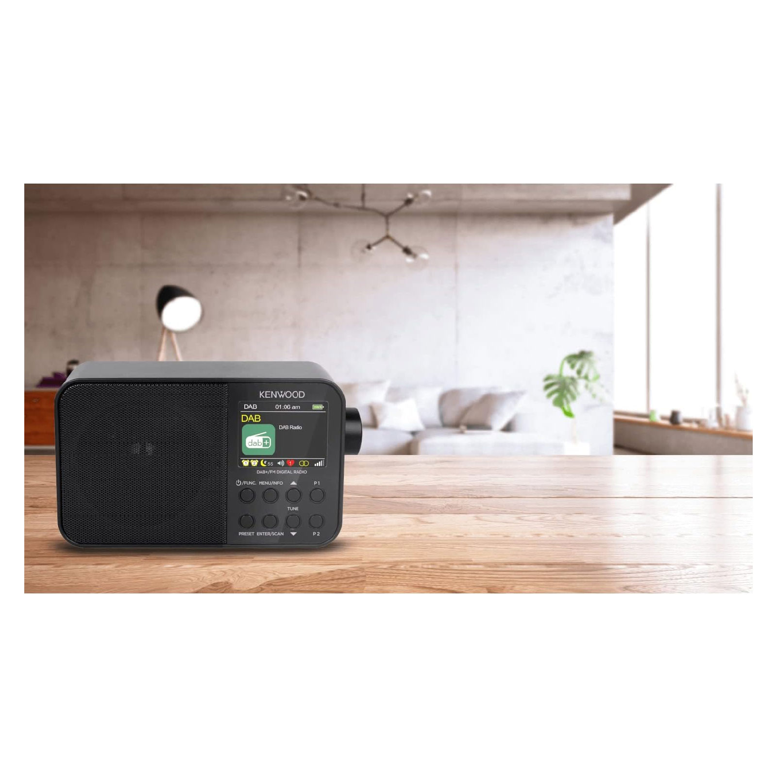 Kenwood CR-M30DAB-B schwarz DAB+ Radio