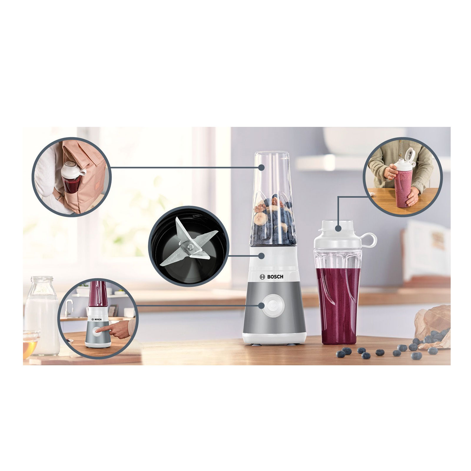 Bosch MMB2111T Standmixer Bosch MMB2111T Standmixer