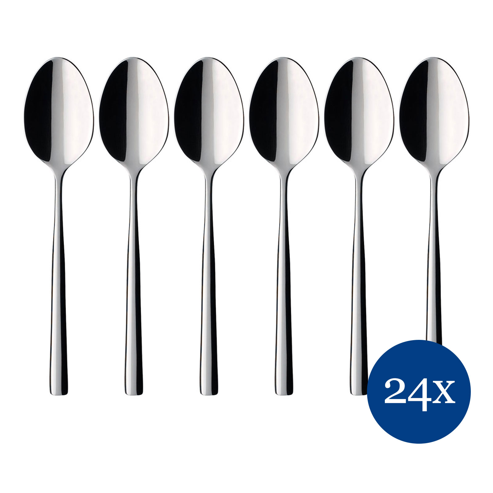 Villeroy & Boch Piemont Kaffeelöffel 24tlg.Spülmaschinenfest 18/10 Edelstahl