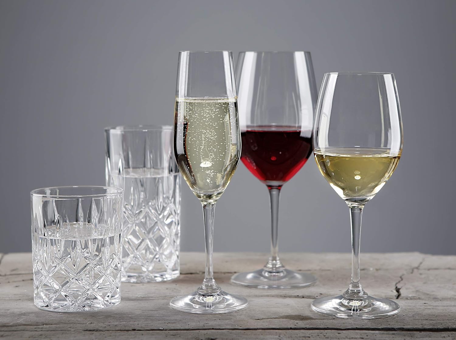 Riedel Vivant Weißweinglas, transparent, 4 Stück