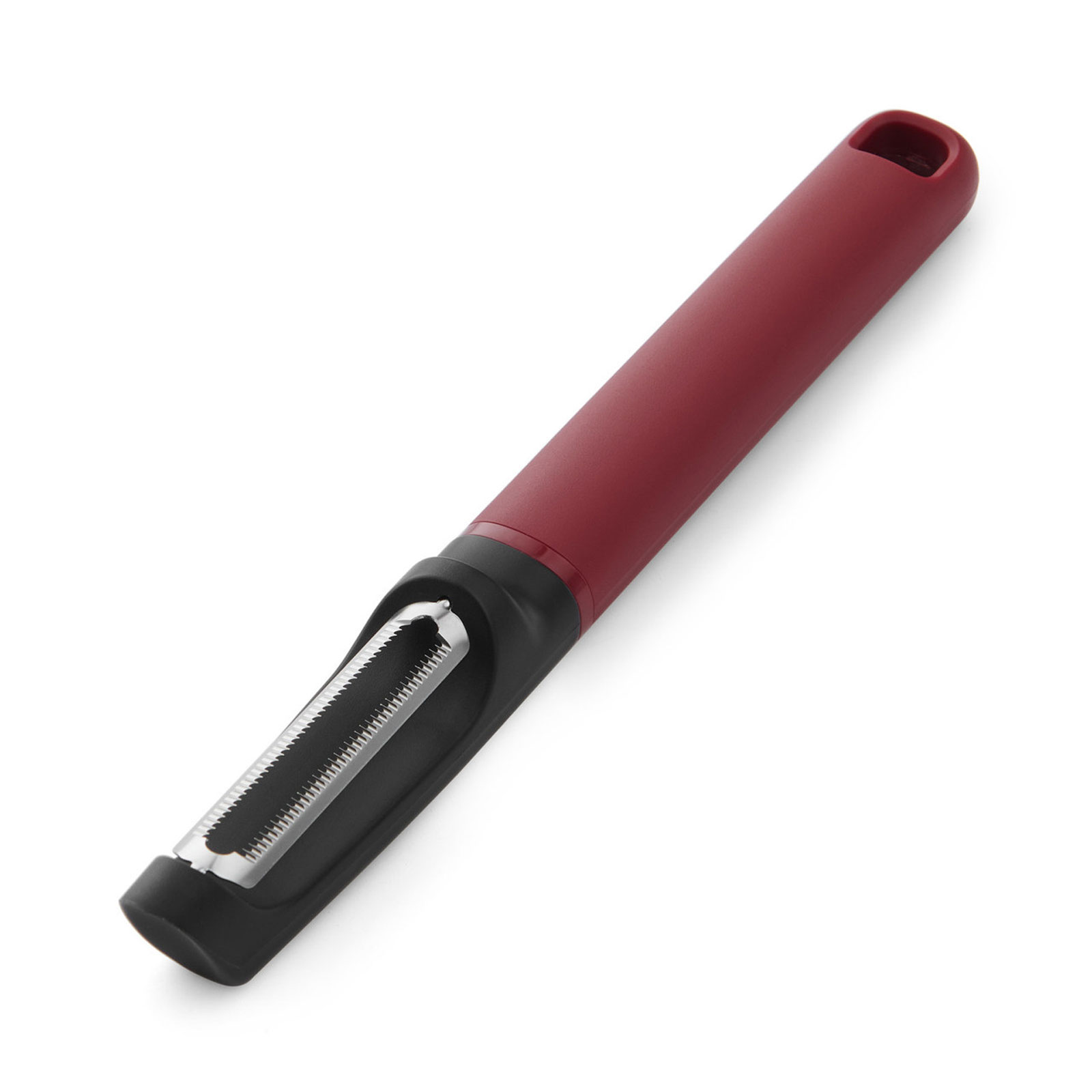 KitchenAid KHA112OHEREG Classic Euro Schäler, Empire Red