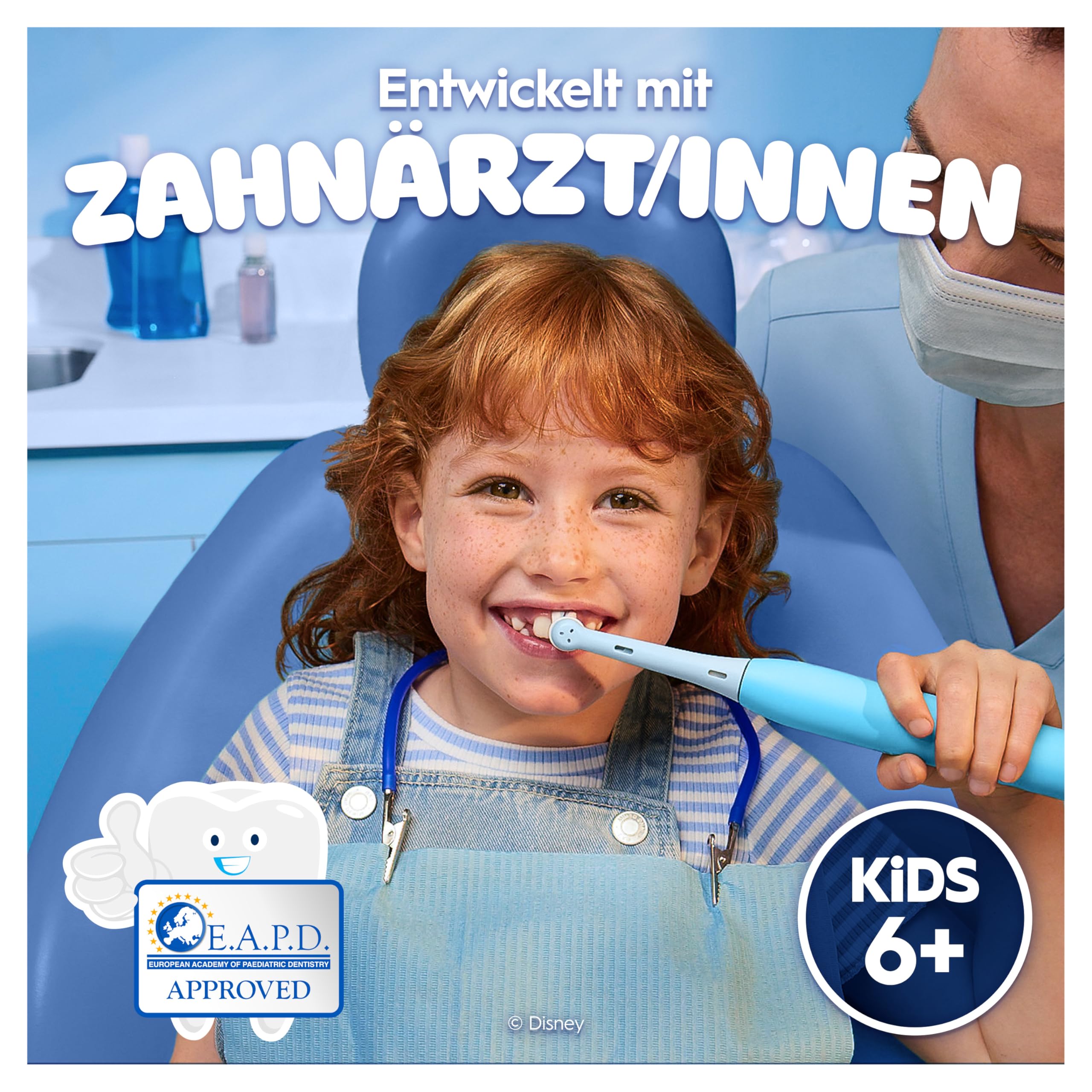 Oral-B iO Kids 6+ Disney Stitch Elektrische Zahnbürste für Kinder