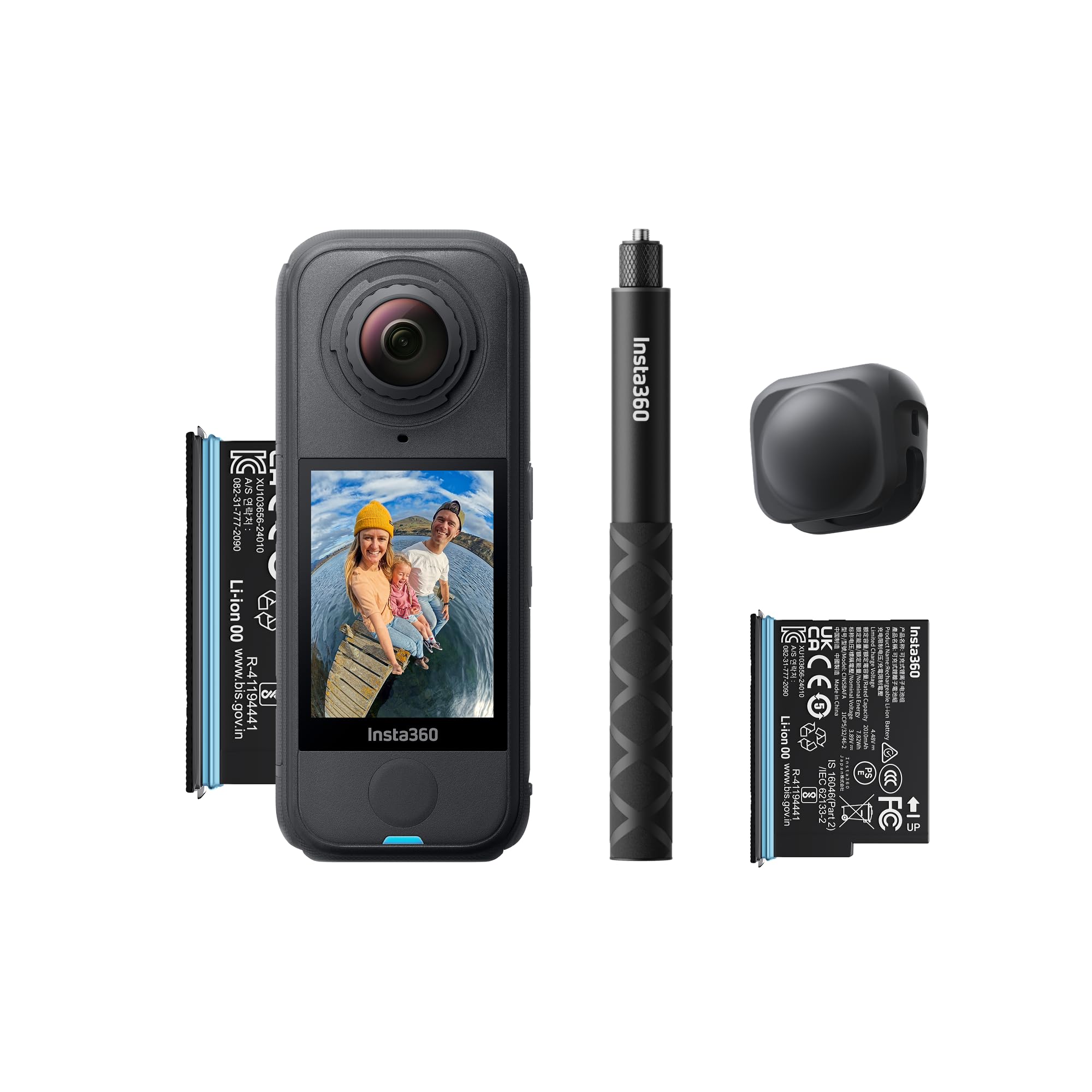 Insta360 X4 Air Starter Bundle graphitschwarz Action Kamera