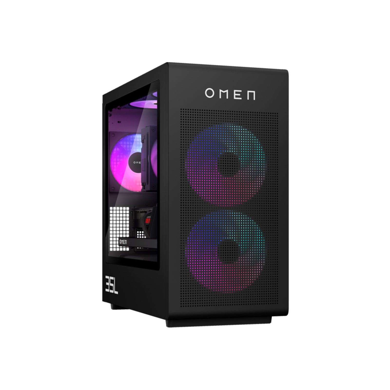 HP Gaming-PC OMEN GT16-0574ng, Schwarz, AMD Ryzen 7 8700G, 32 GB, 1 TB M.2 SSD, RTX 4070 SUPER 12GB, Windows 11 (AZ5T8EA)