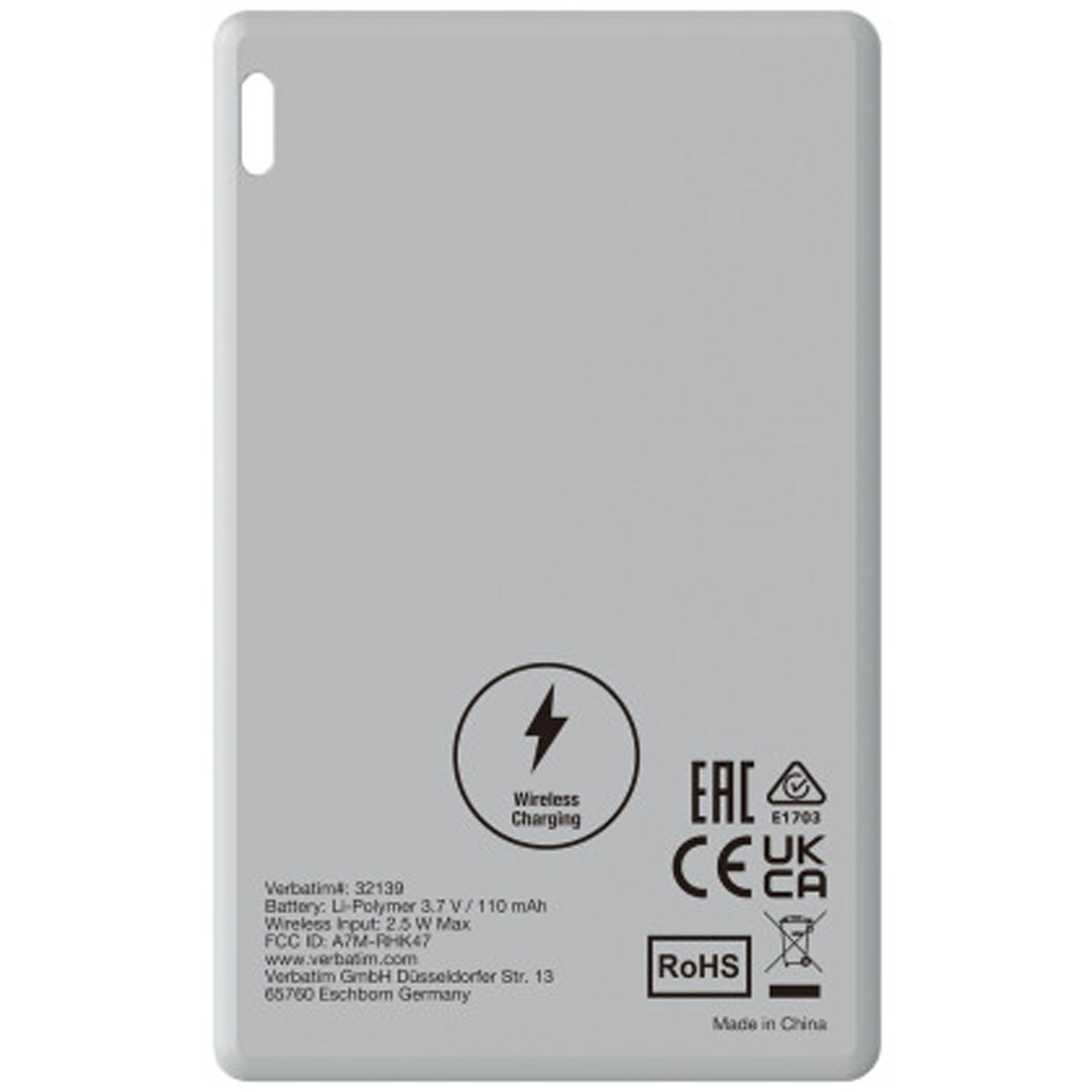 Verbatim My Finder Card Bluetooth Tracker - 3er Packung, Schwarz/Silber/Weiß