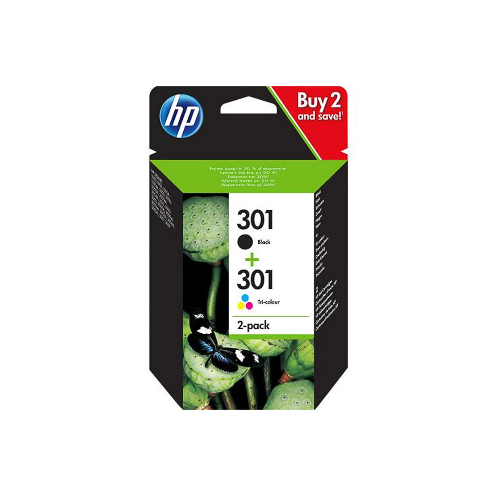HP N9J72AE Black+Color Druckerpatrone