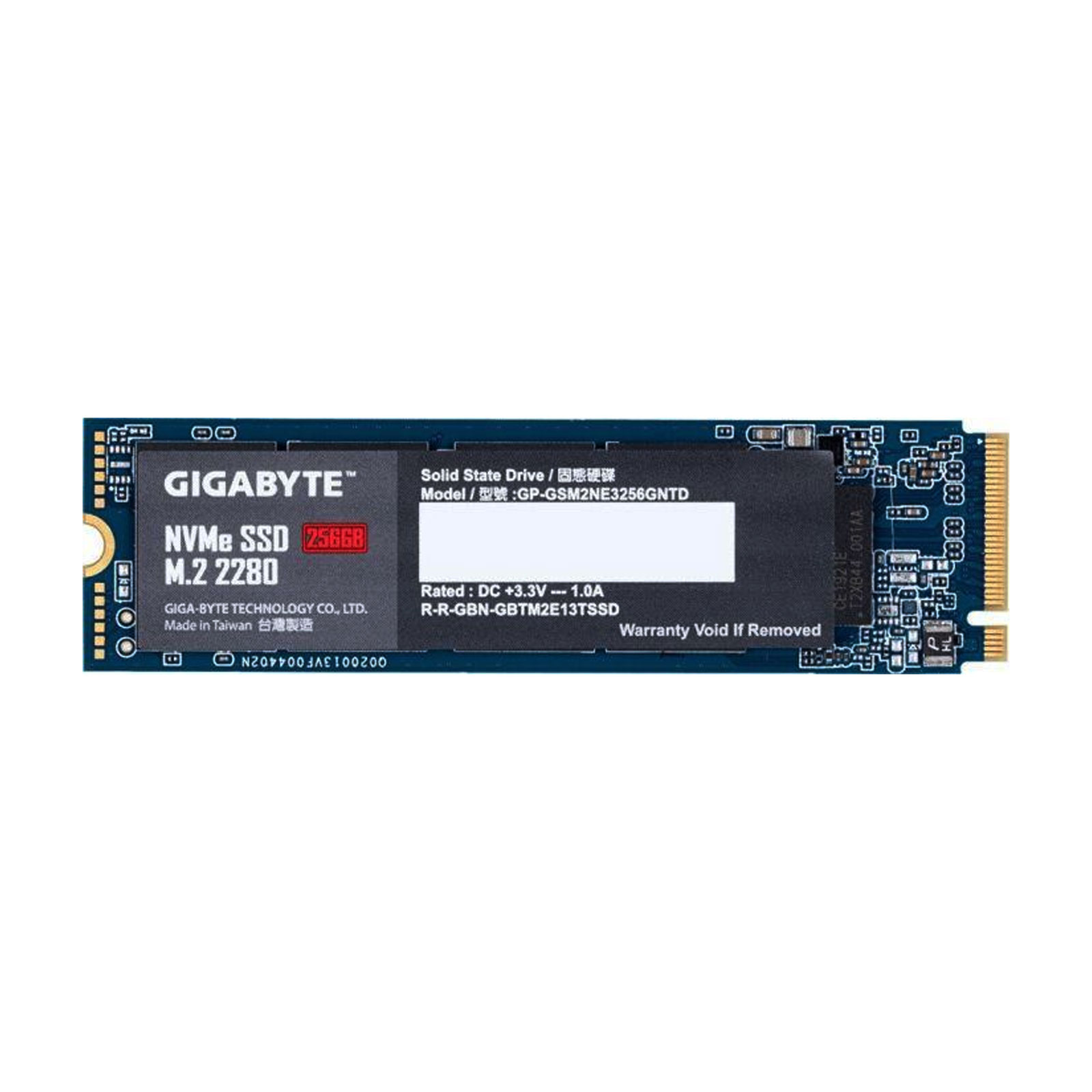 Gigabyte 256 GB M.2 PCIe GP-GSM2NE3256GNTD Interne SSD-Festplatte