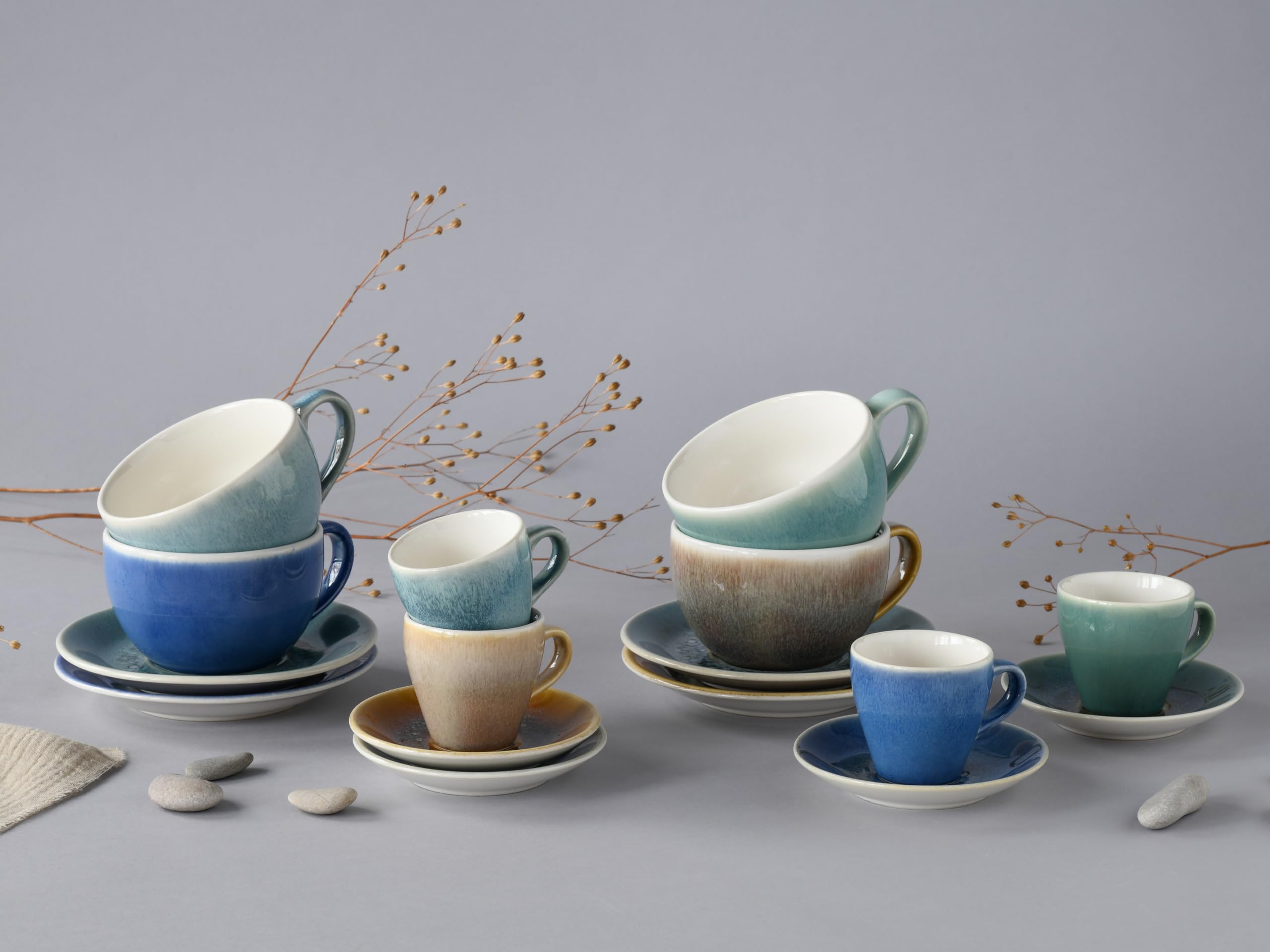 Creatable, 24336, Serie Caldera, 16-teiliges Geschirrset für 4 Personen