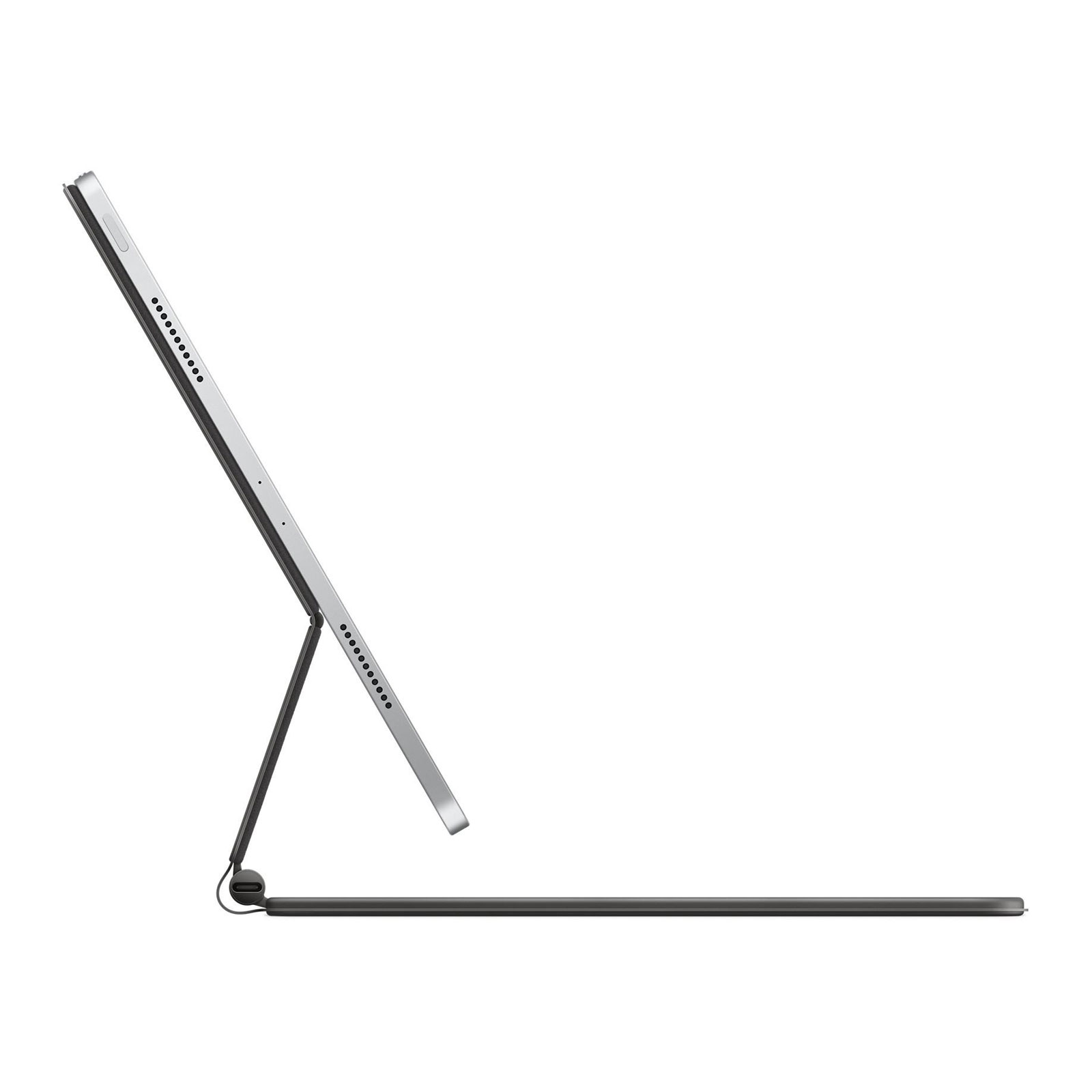 Apple Magic Keyboard für 12.9 Zoll iPad Pro (2021, 5.Generation) schwarz (Deutsch, MJQK3D/A)