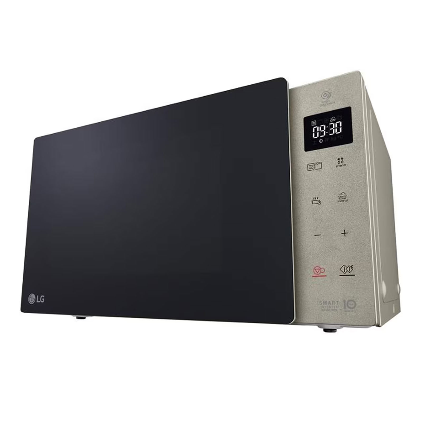 LG Electronics MH6535NBS Mikrowelle mit Grill  Smart Inverter Technologie 1000 W  25 L