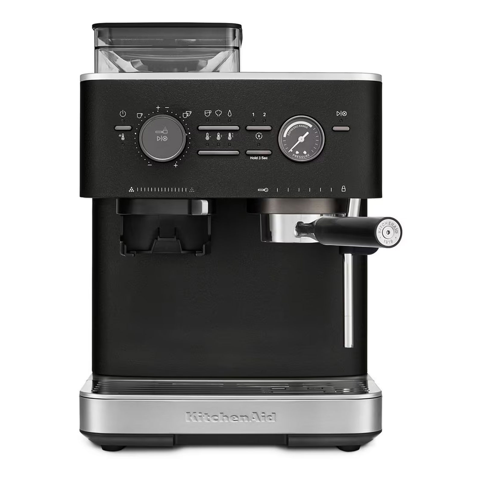 KitchenAid 5KES6551EBK Espresso CAST IRON Siebträgermaschine