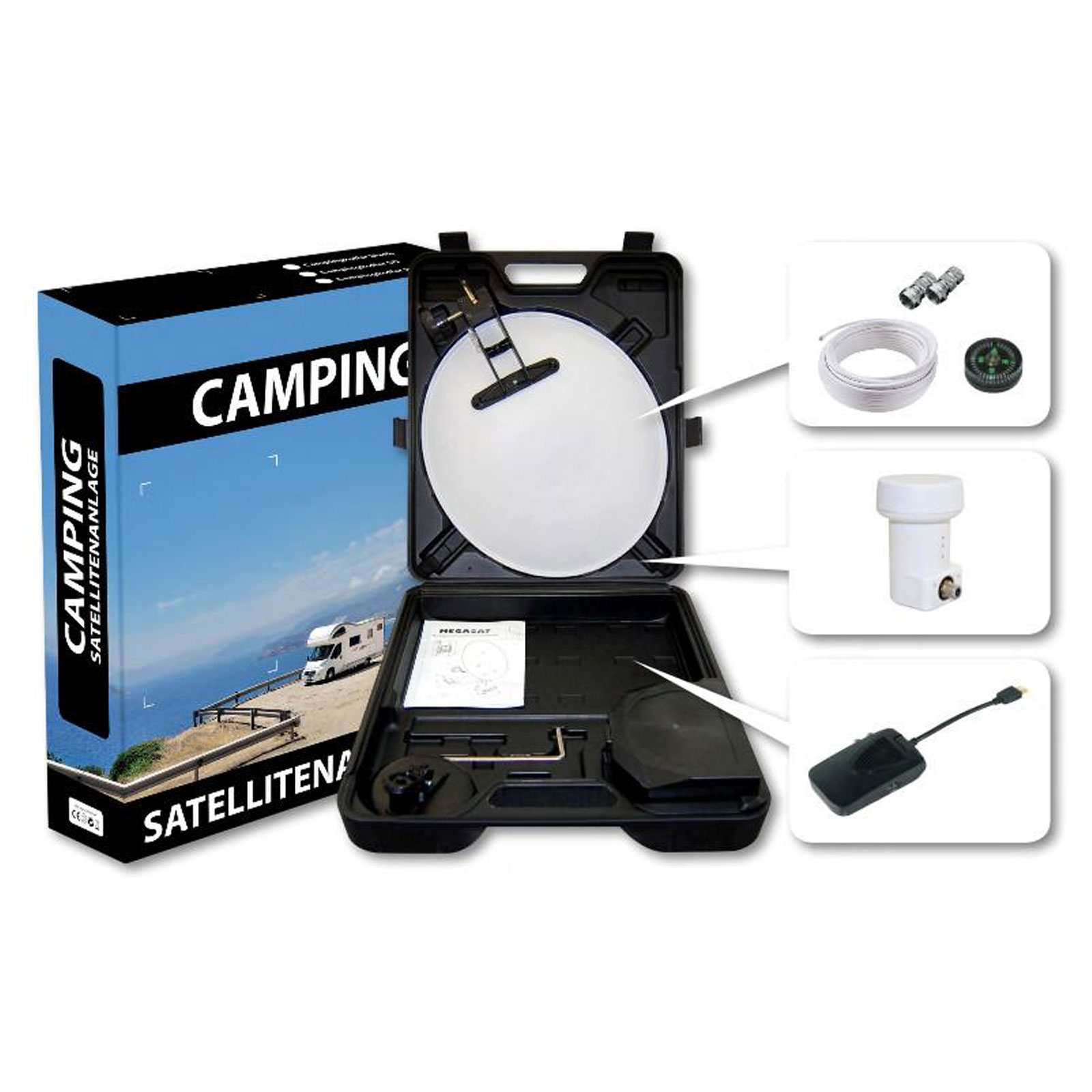 MEGASAT Campingkoffer HD