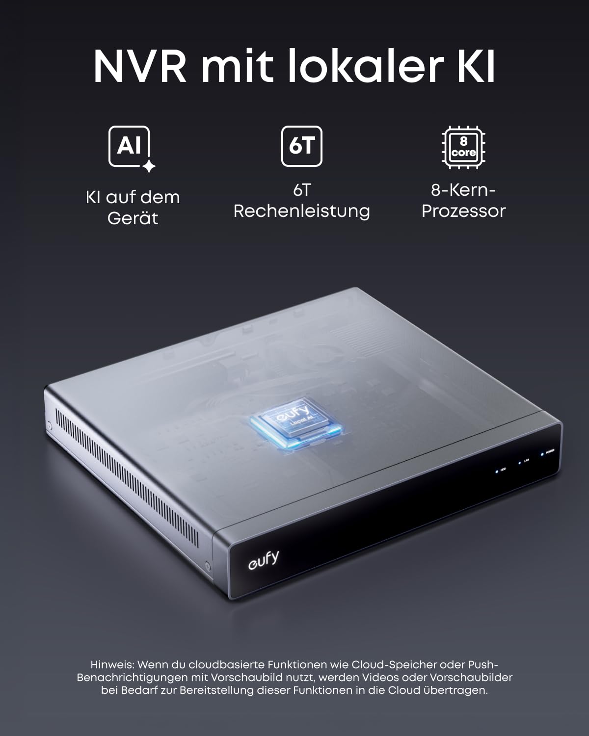 eufy Netzwerkvideorekorder S4, 2 TB