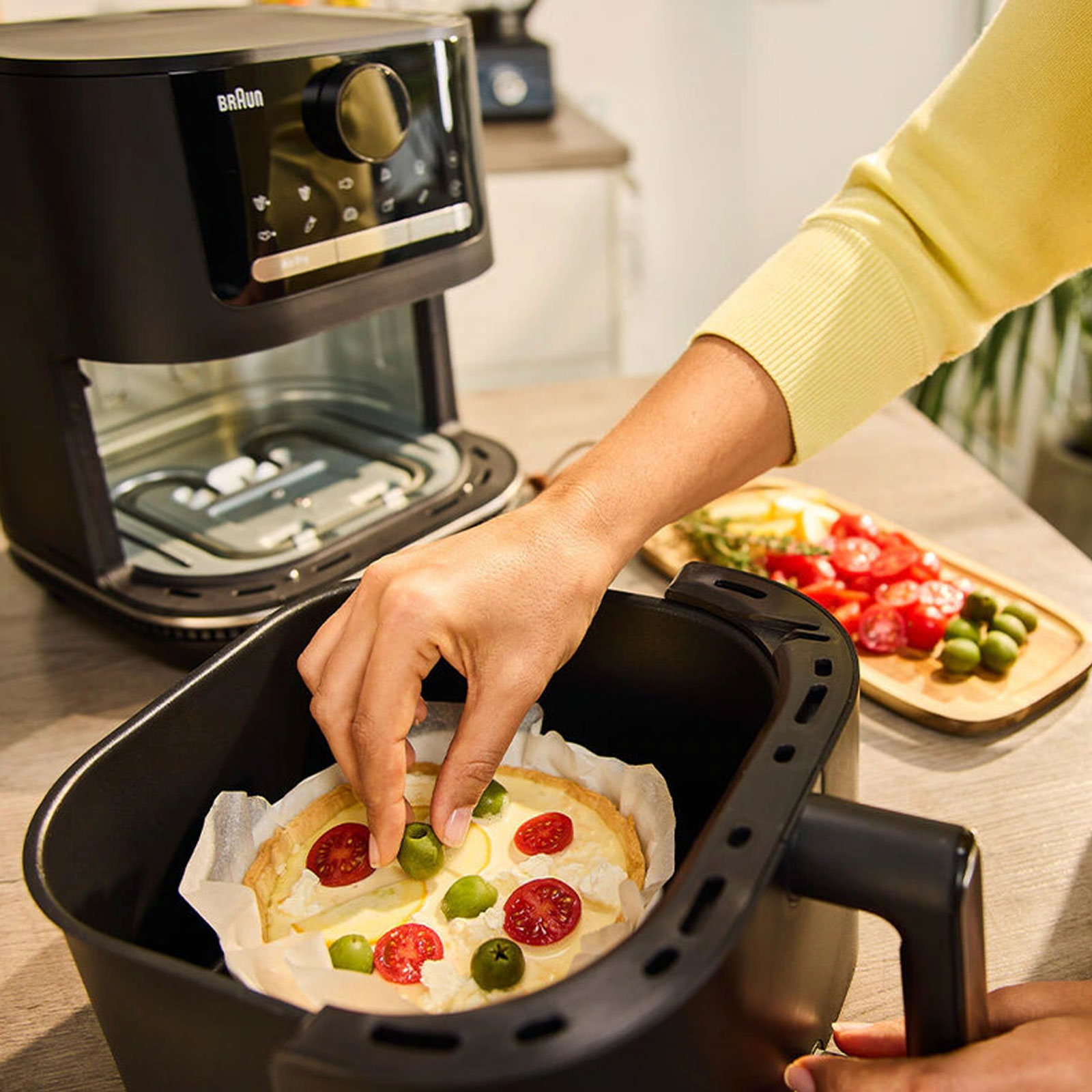 BRAUN HF 5055I BK MultiFry 5 Heißluftfritteuse