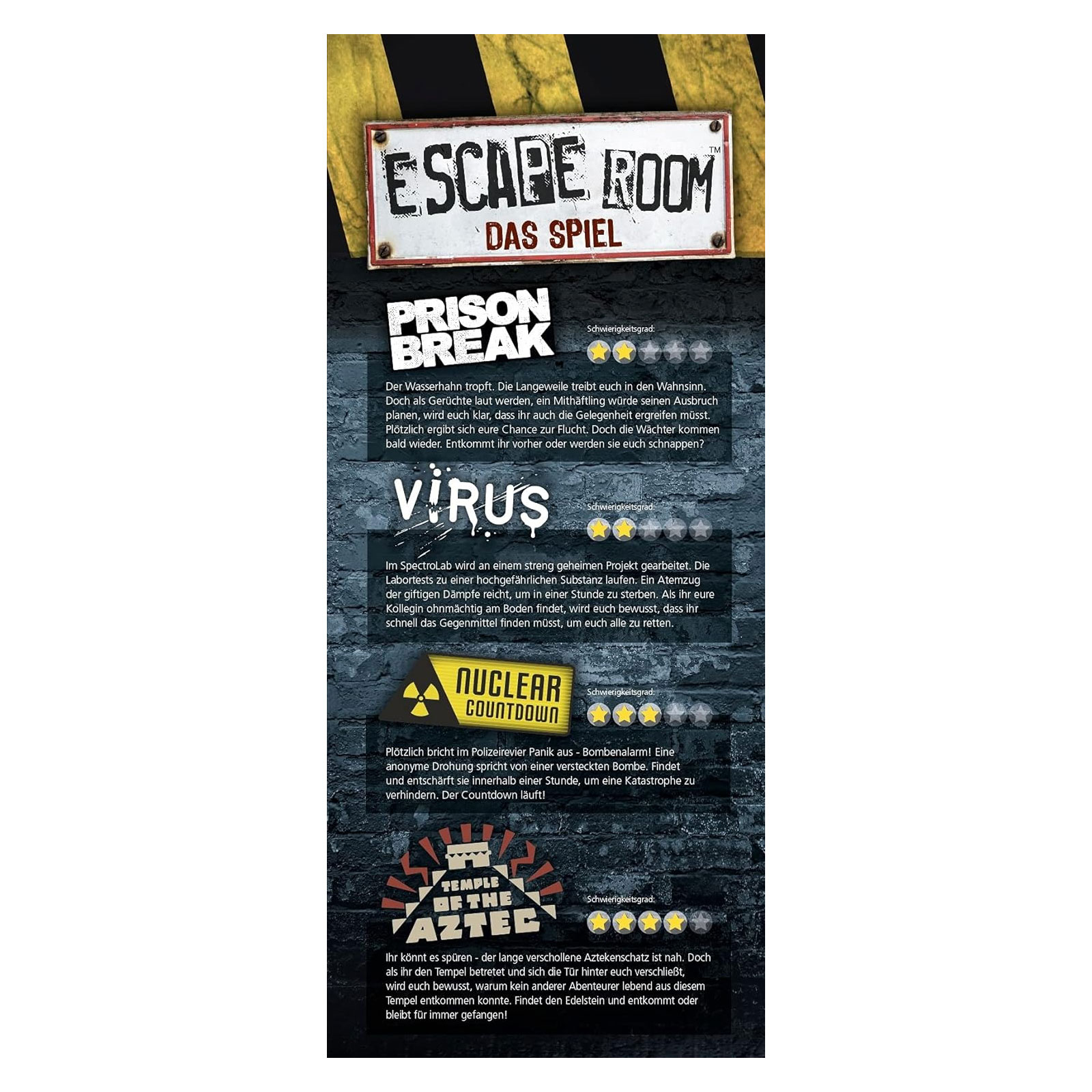 Noris 606101546 - Escape Room (Grundspiel)