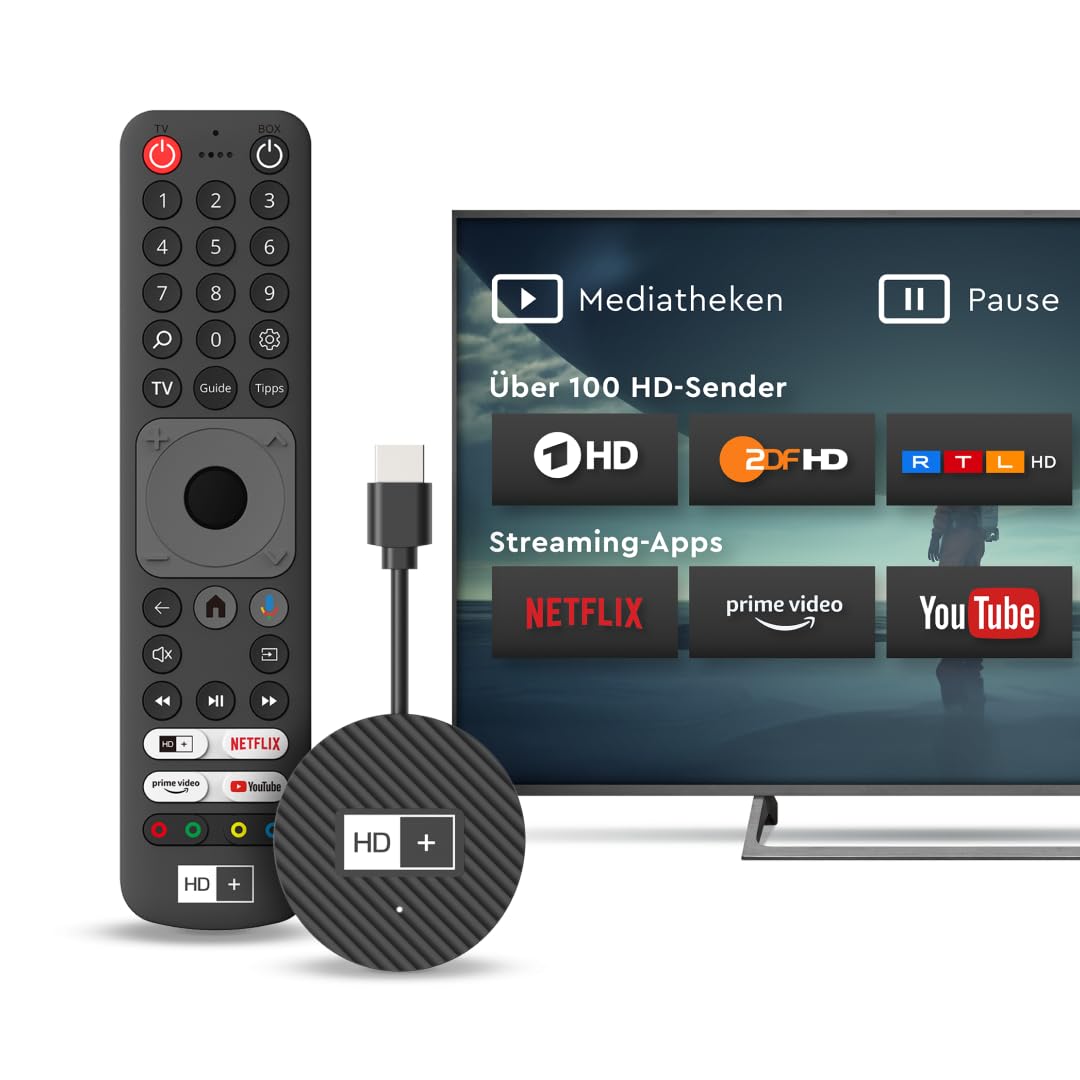 HD+ IP TV-Stick – Der TV-Stick, der Immer direkt mit Live-Fernsehen startet