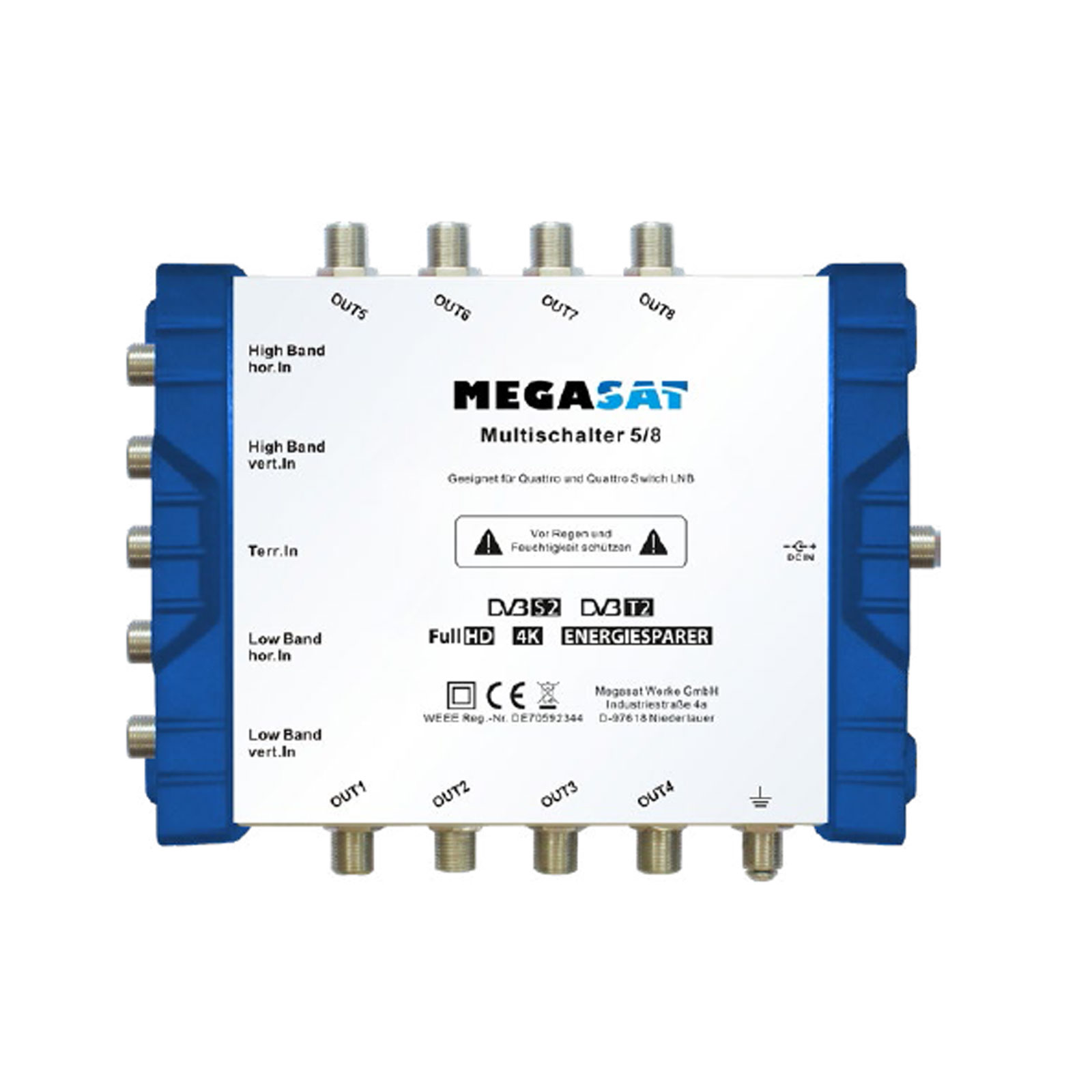 Megasat Multischalter 5/8