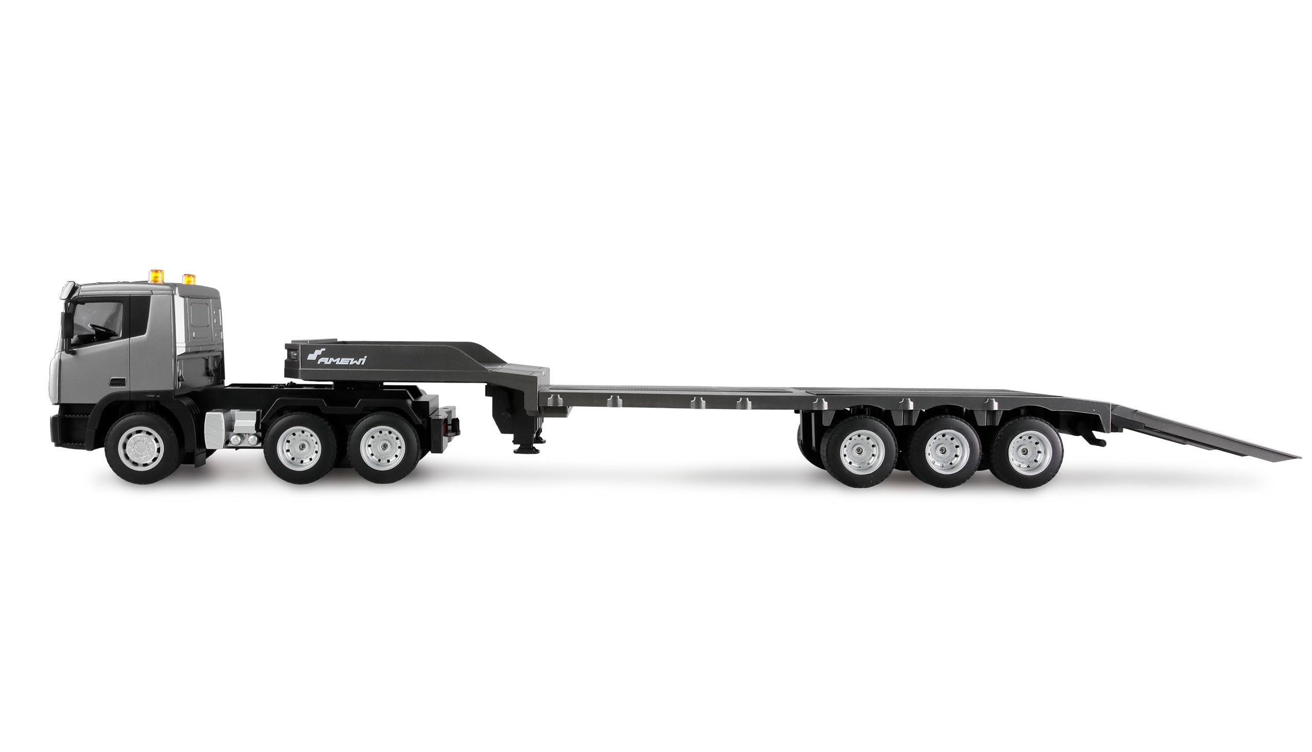 Amewi 2-in-1 Set LKW mit Tieflader und Bagger 1:24 RTR Amewi 2-in-1 Set LKW mit Tieflader und Bagger 1:24 RTR