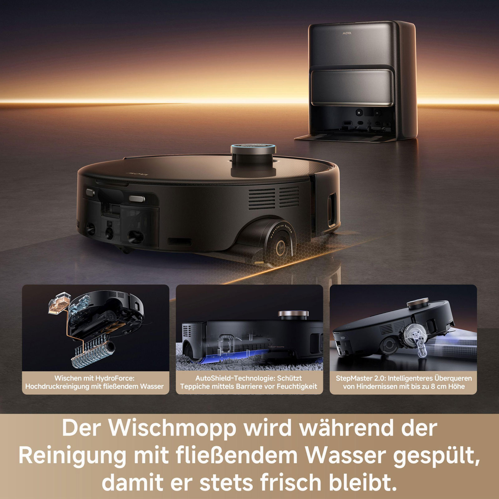 Mova Z60 Ultra Roller Complete Saugroboter