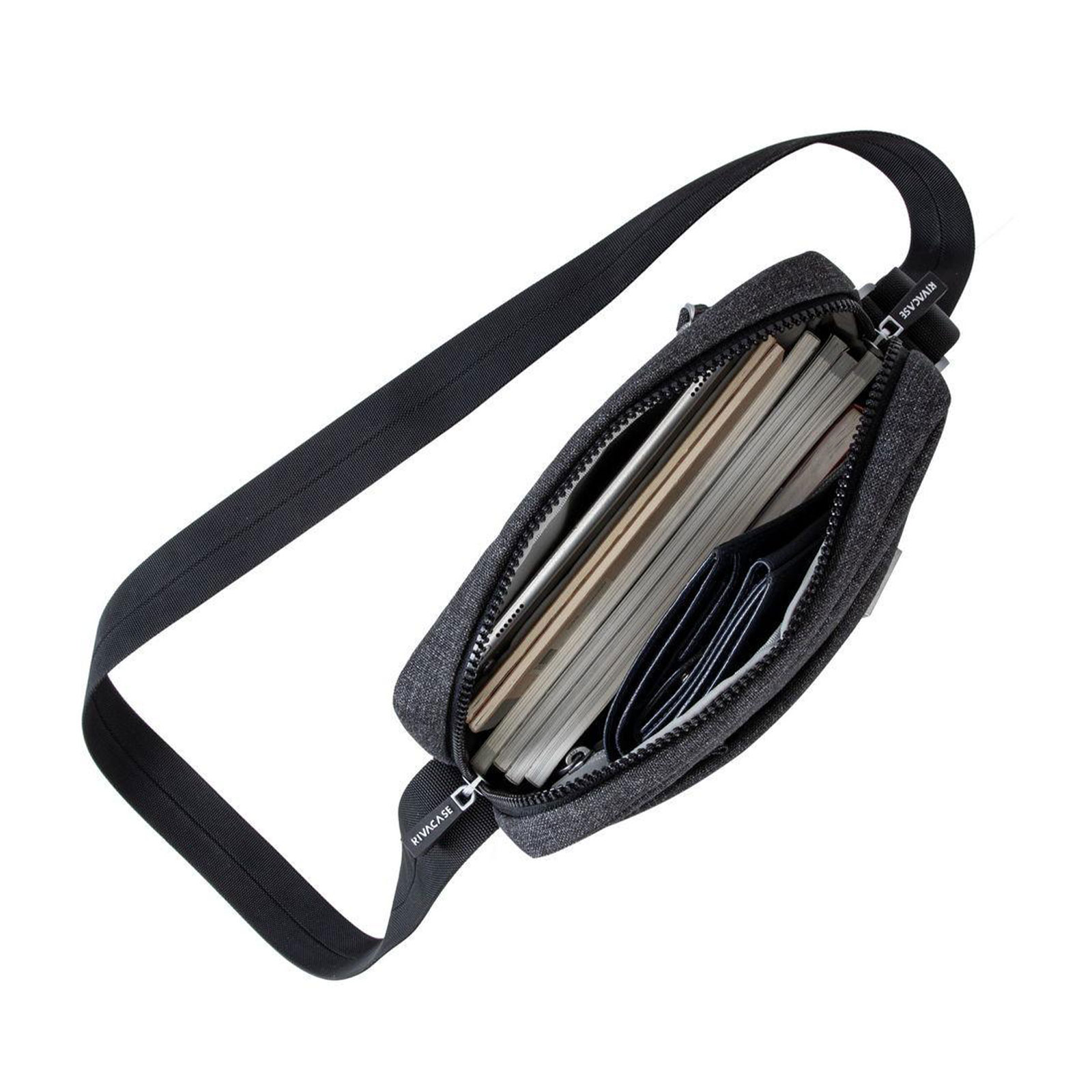 Rivacase 8811 Tablet-Umhängetasche Lantau 11", schwarz melange